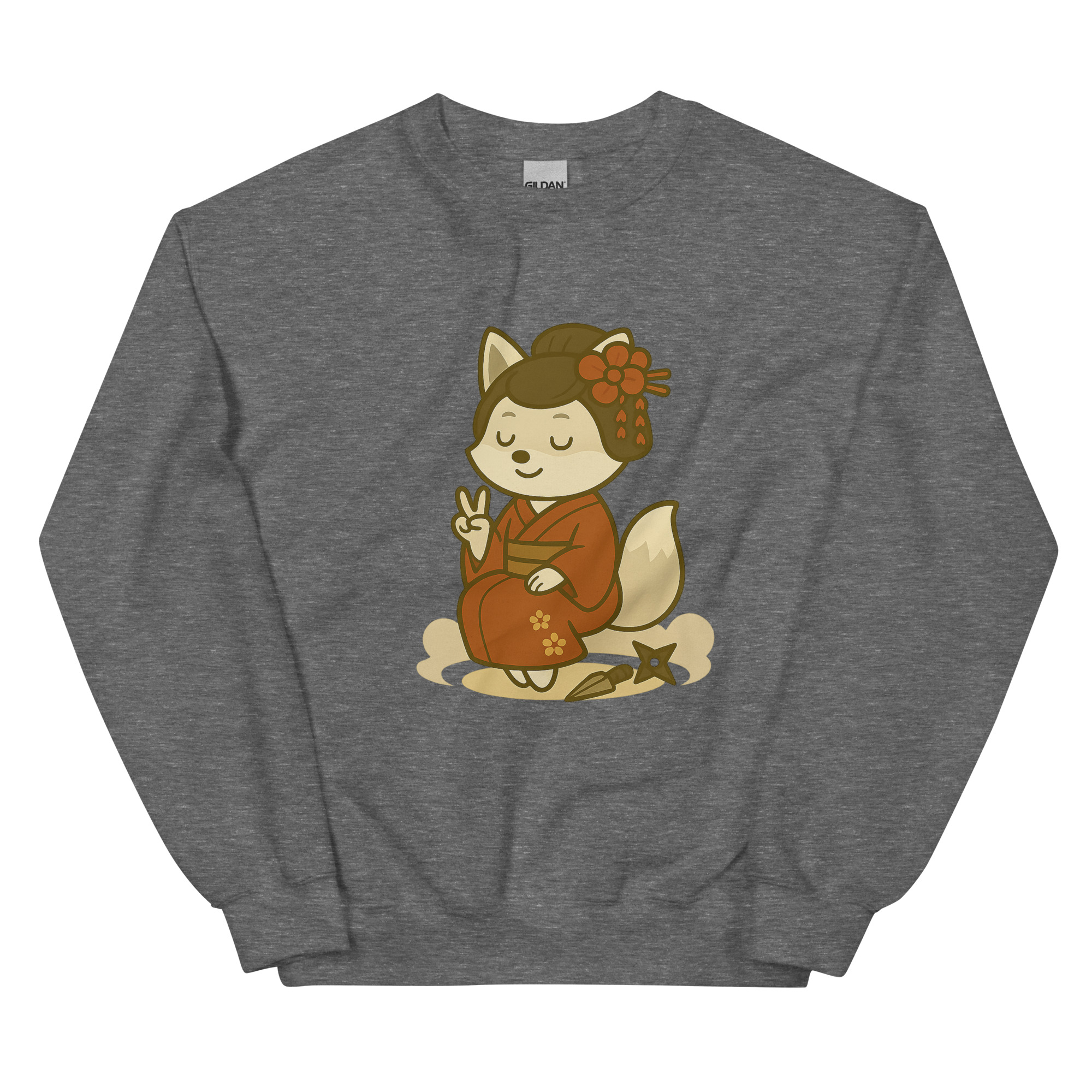 Fox Kunoishi - DTF-Unisex-Pullover – Bild 15