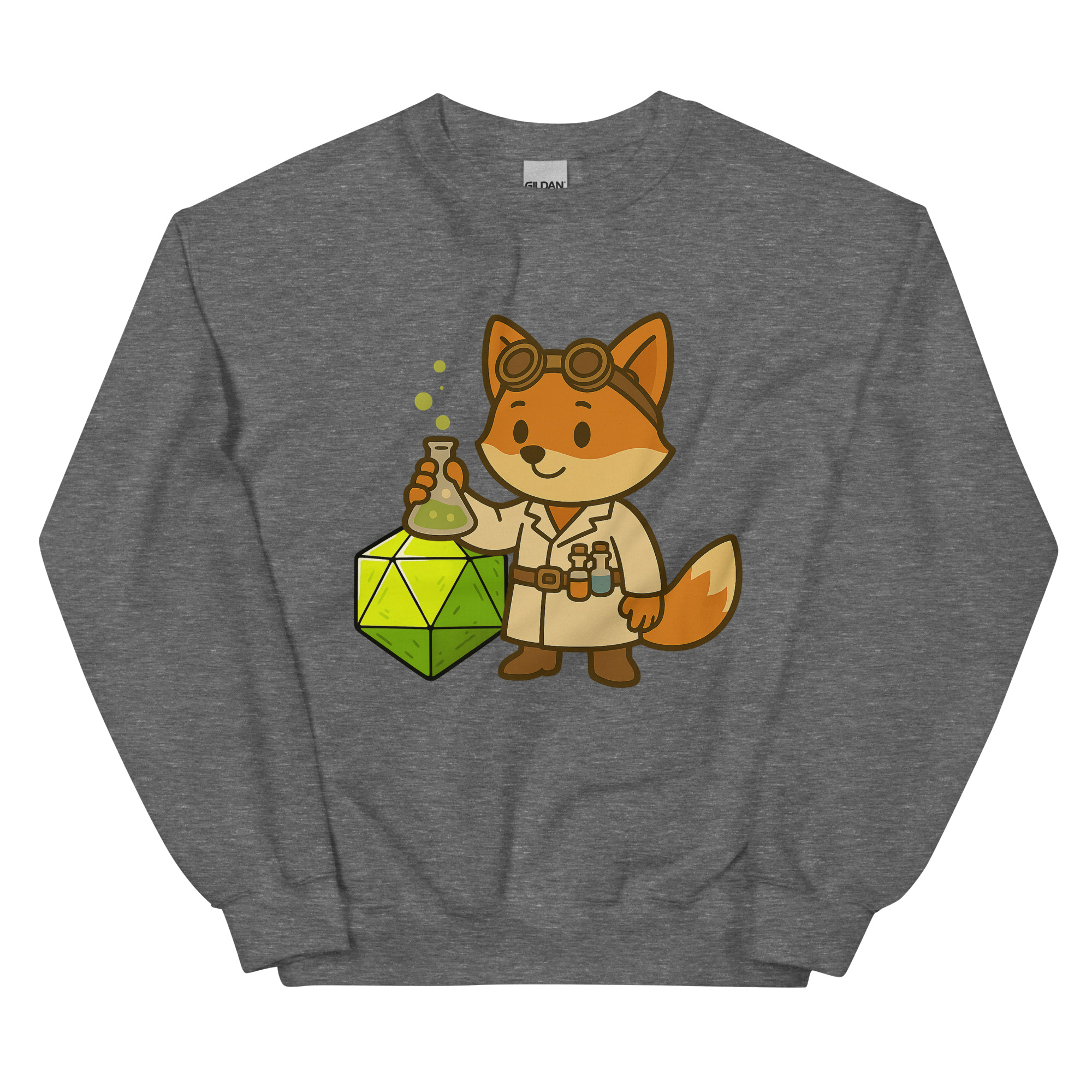 Dicefox Alchemist - DTF-Unisex-Pullover – Bild 15