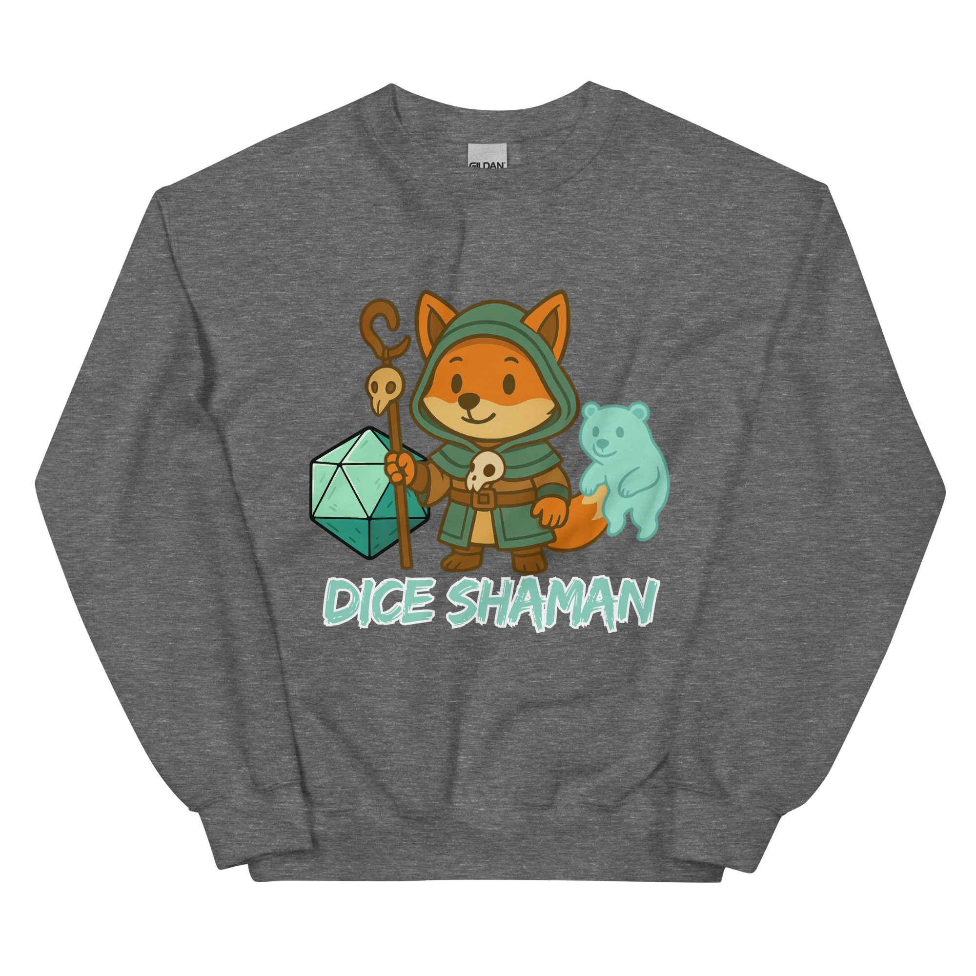 Dice Shaman - DTF-Unisex-Pullover – Bild 15