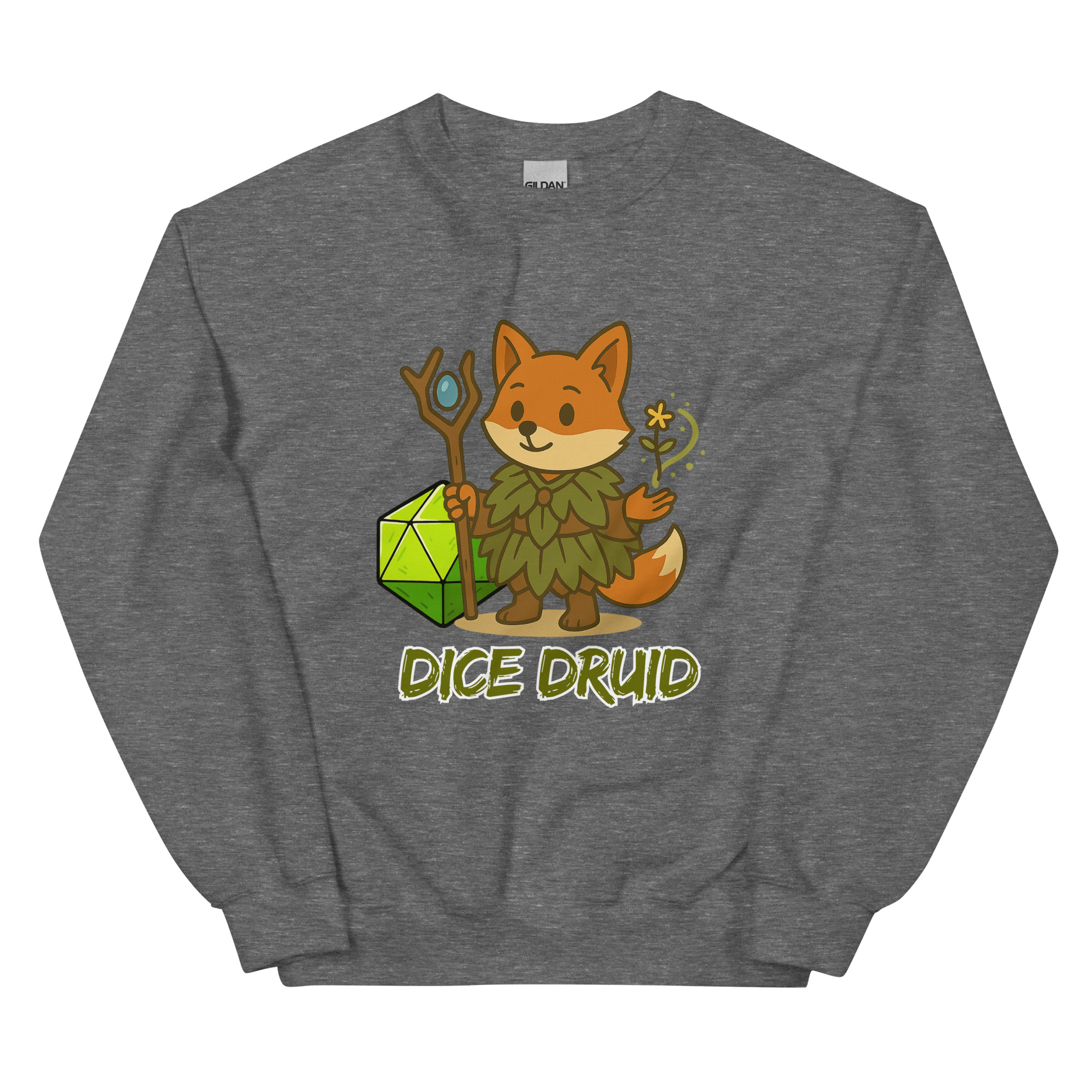 Dice Druid - DTF-Unisex-Pullover – Bild 15
