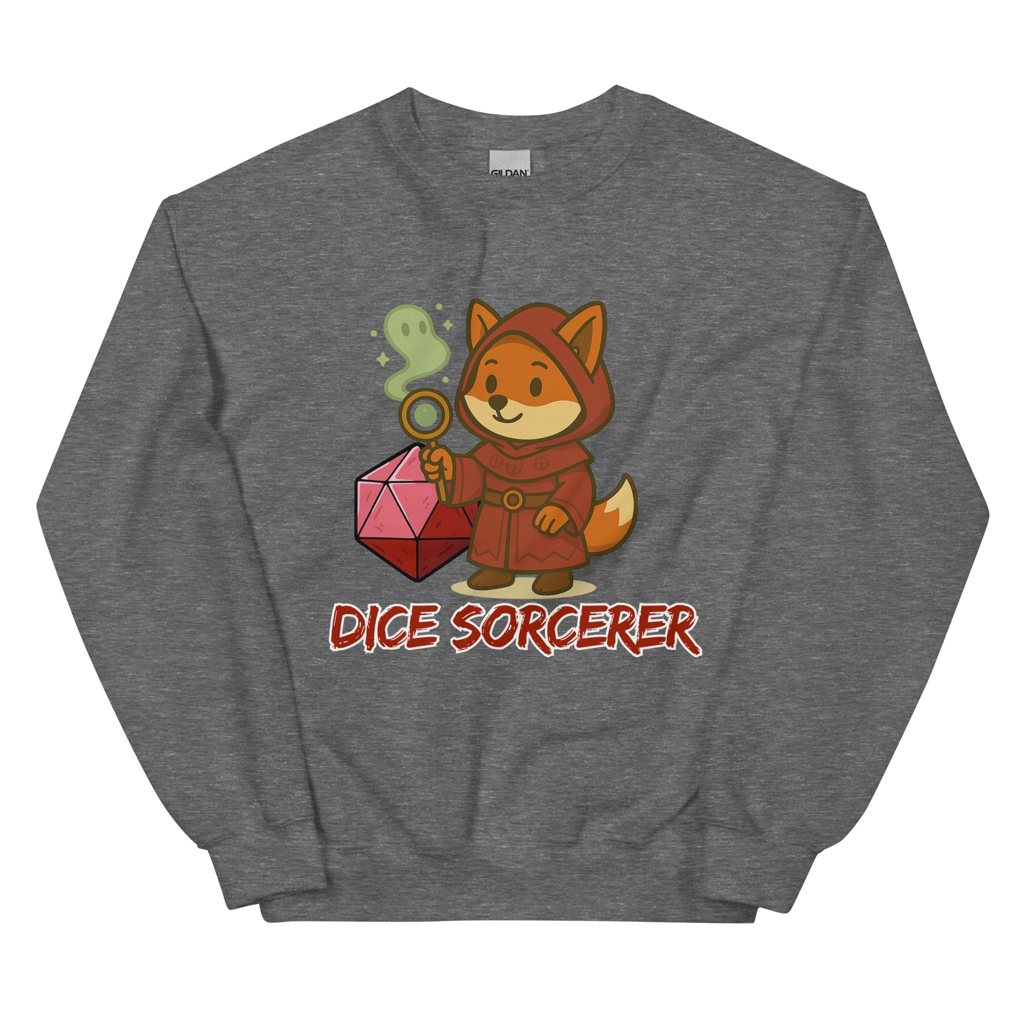 Dice Sorcerer - DTF-Unisex-Pullover – Bild 15