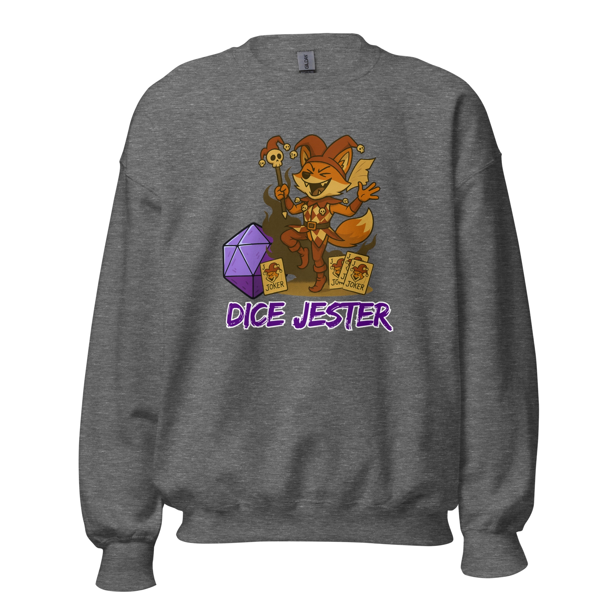 Dice Jester - DTF-Unisex-Pullover – Bild 29