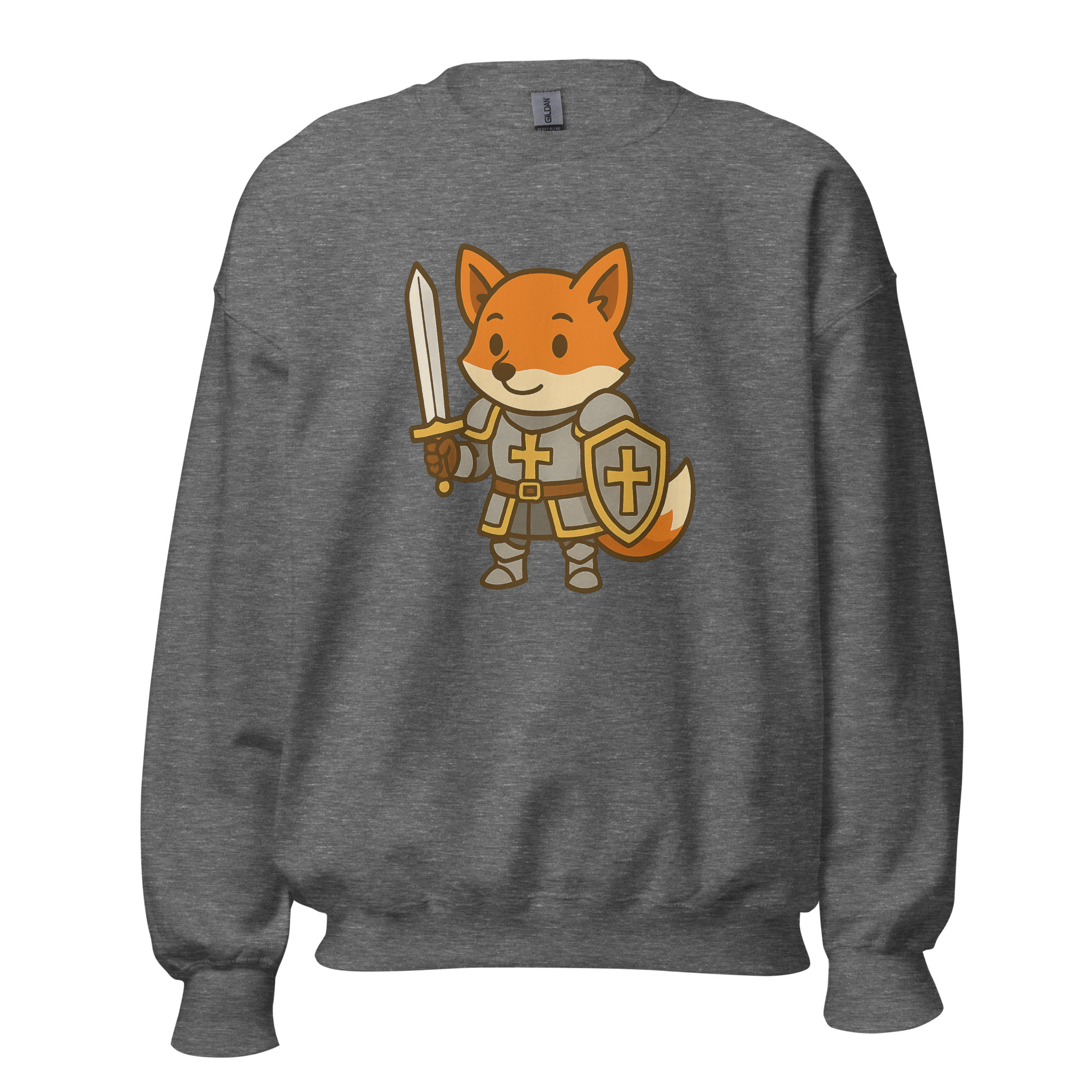 Fox Paladin - DTF-Unisex-Pullover – Bild 29