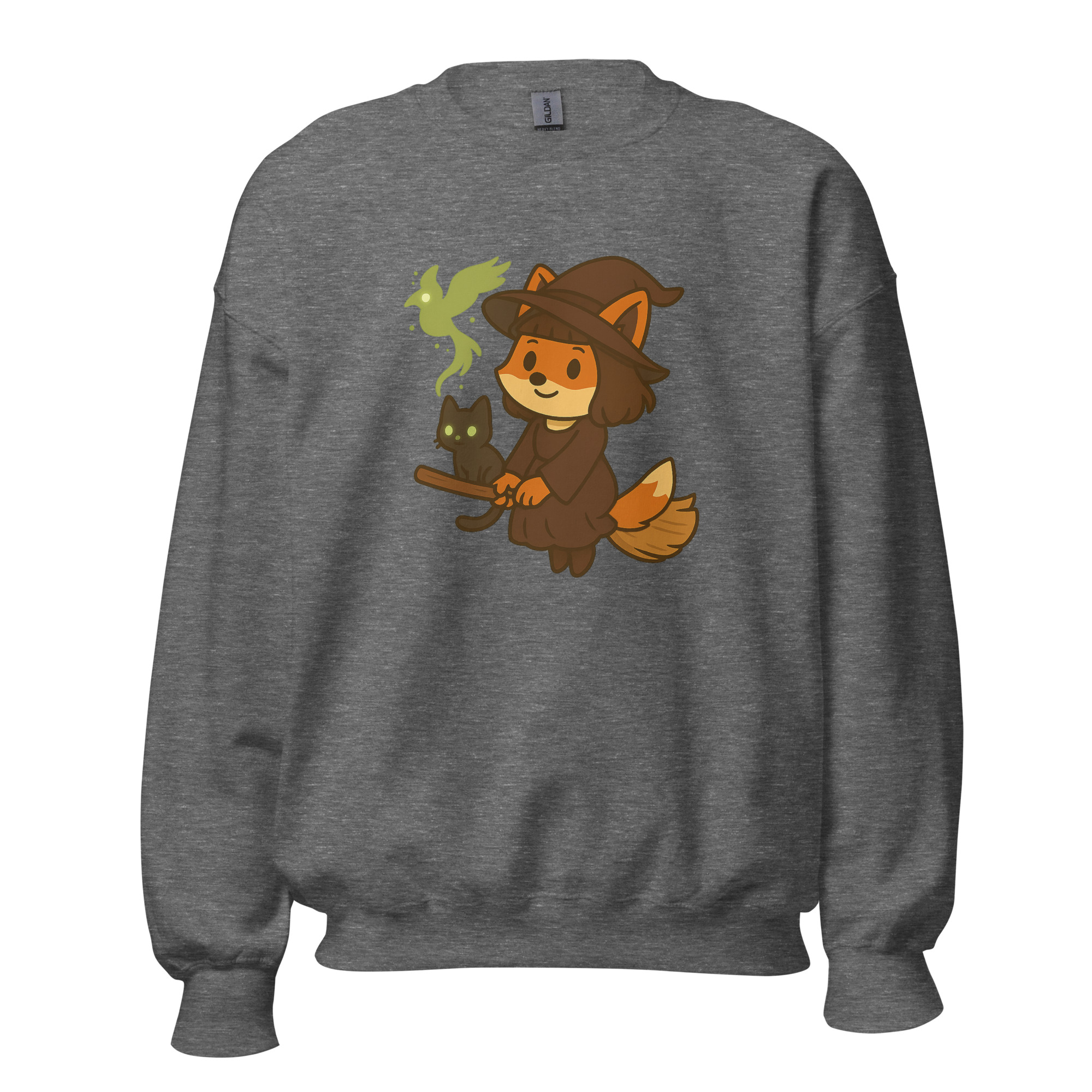 Fox Witch - DTF-Unisex-Pullover – Bild 29