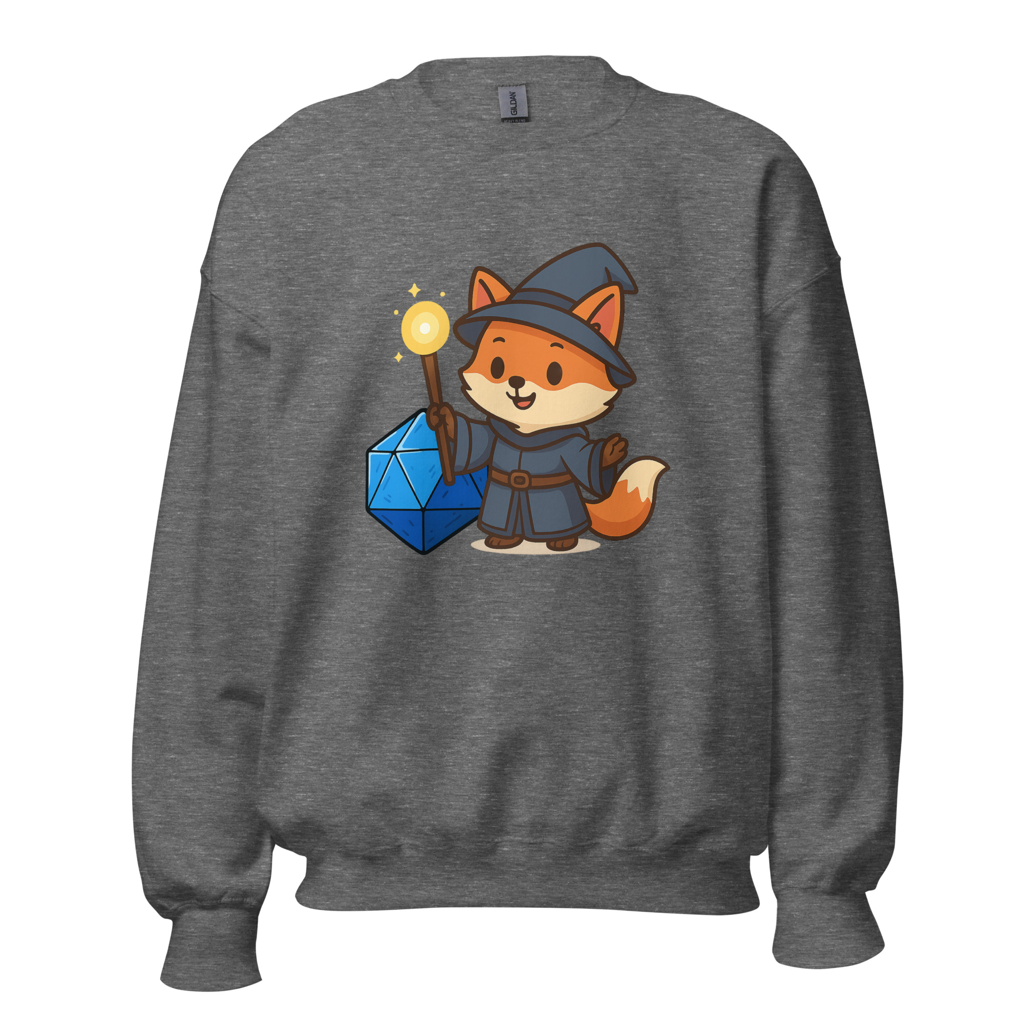 Dicefox Wizard - DTF-Unisex-Pullover – Bild 29