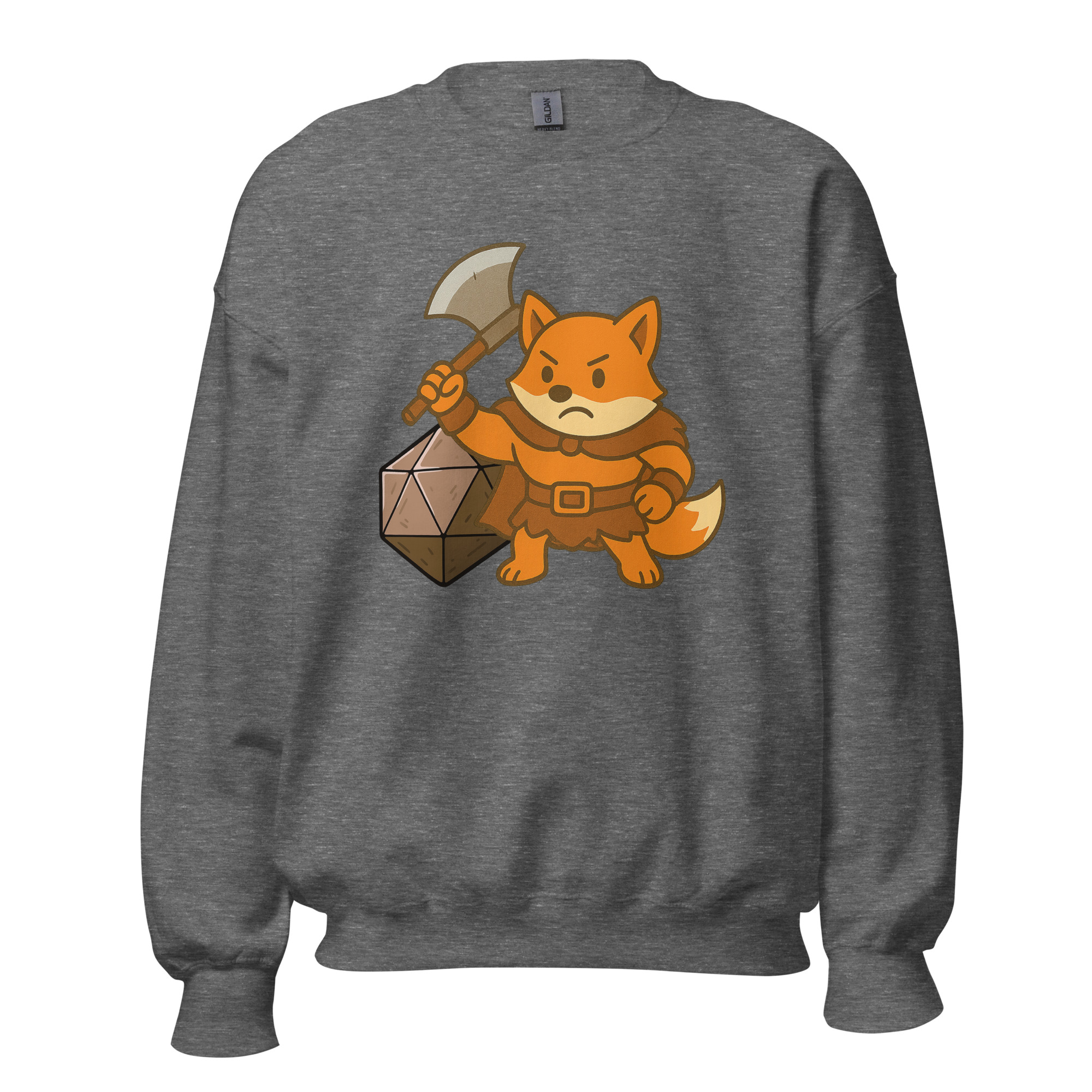 Dicefox Barbarian - DTF-Unisex-Pullover – Bild 29