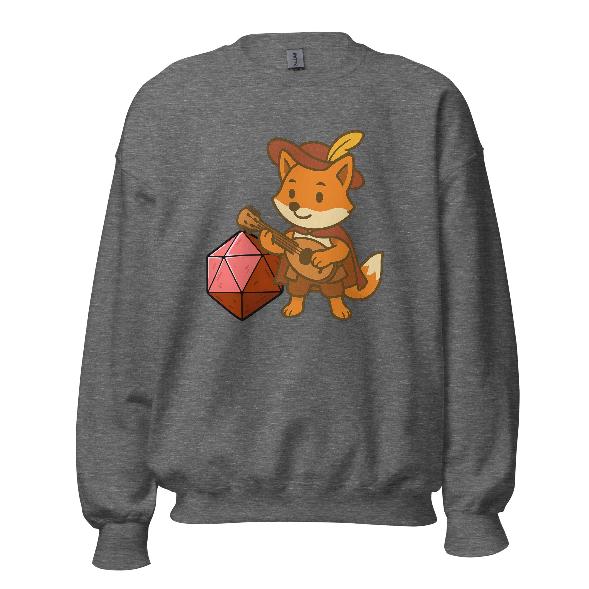 Dicefox Bard - DTF-Unisex-Pullover – Bild 29