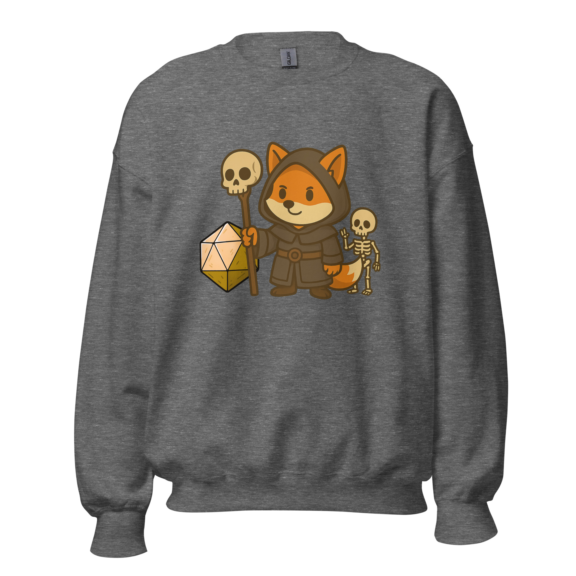 Dicefox Necromancer - DTF-Unisex-Pullover – Bild 29