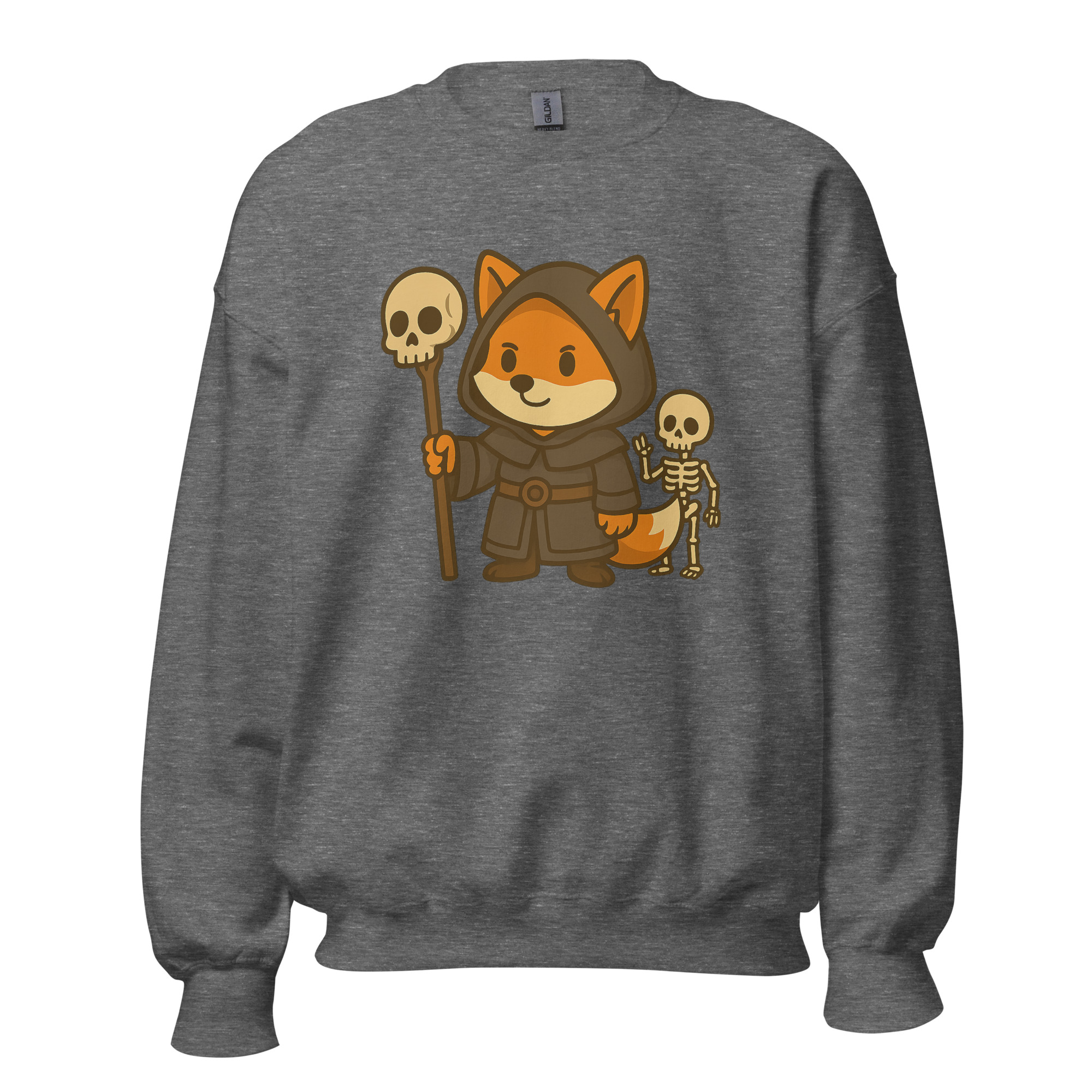Fox Necromancer - DTF-Unisex-Pullover – Bild 29