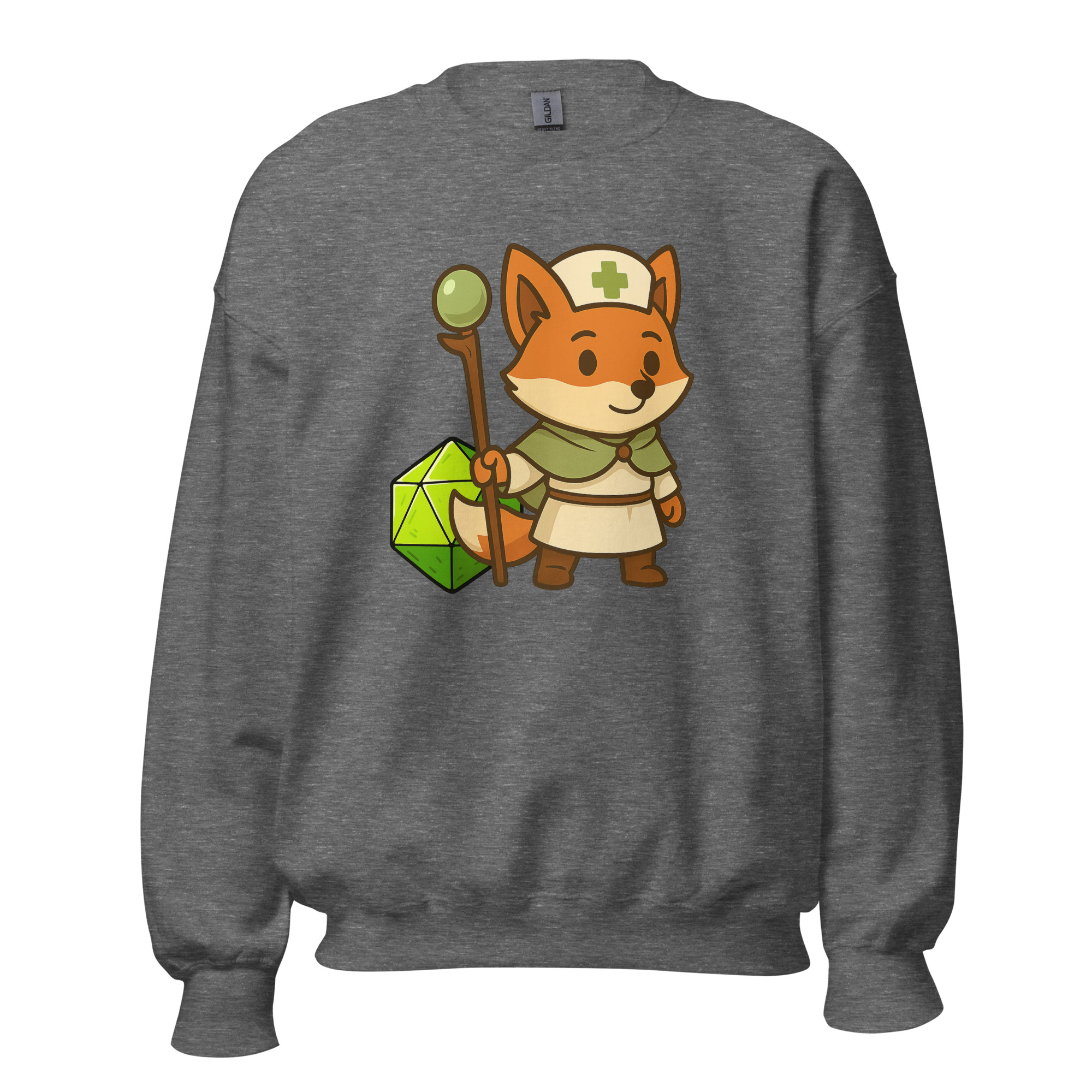 Dicefox Cleric - DTF-Unisex-Pullover – Bild 29