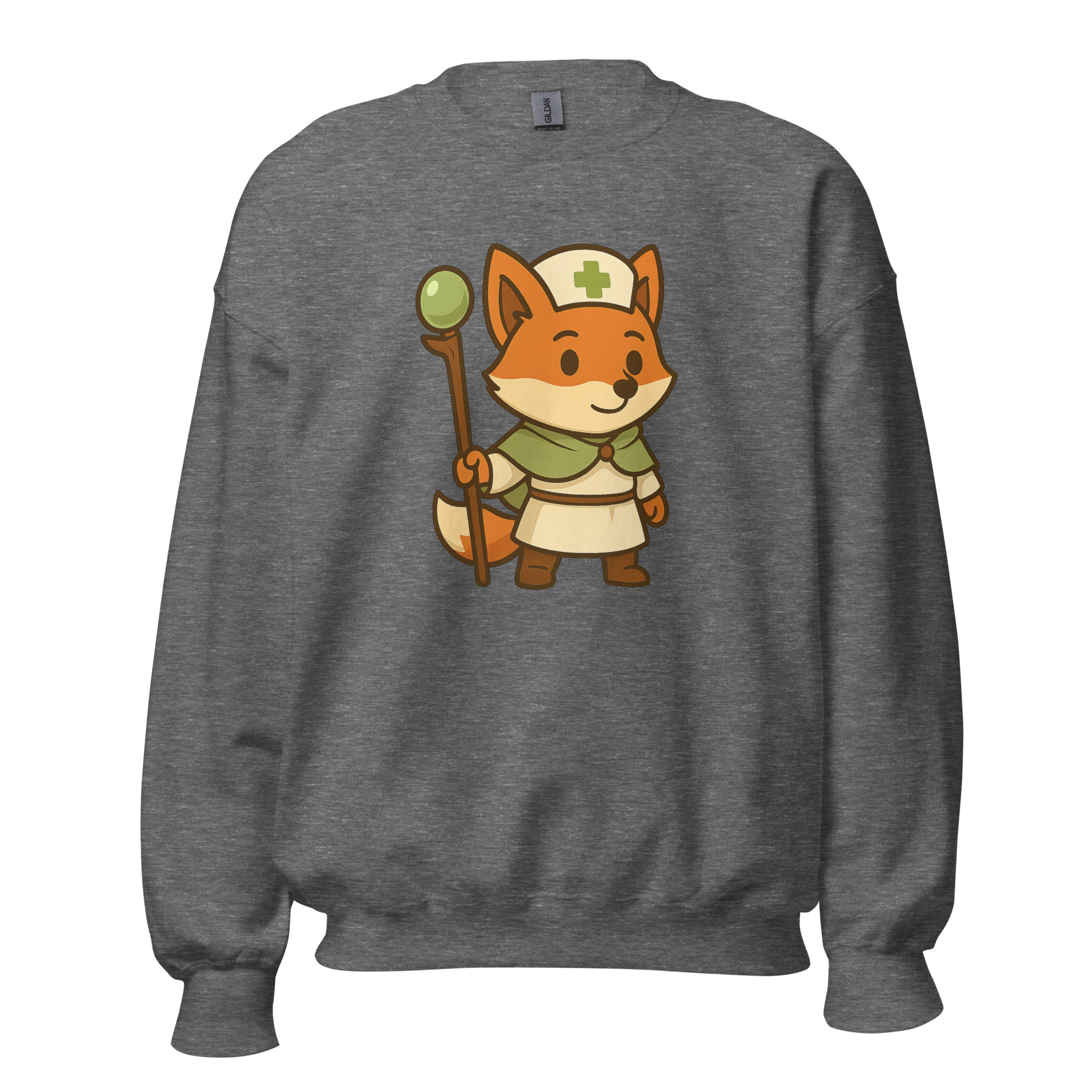 Fox Cleric - DTF-Unisex-Pullover – Bild 29