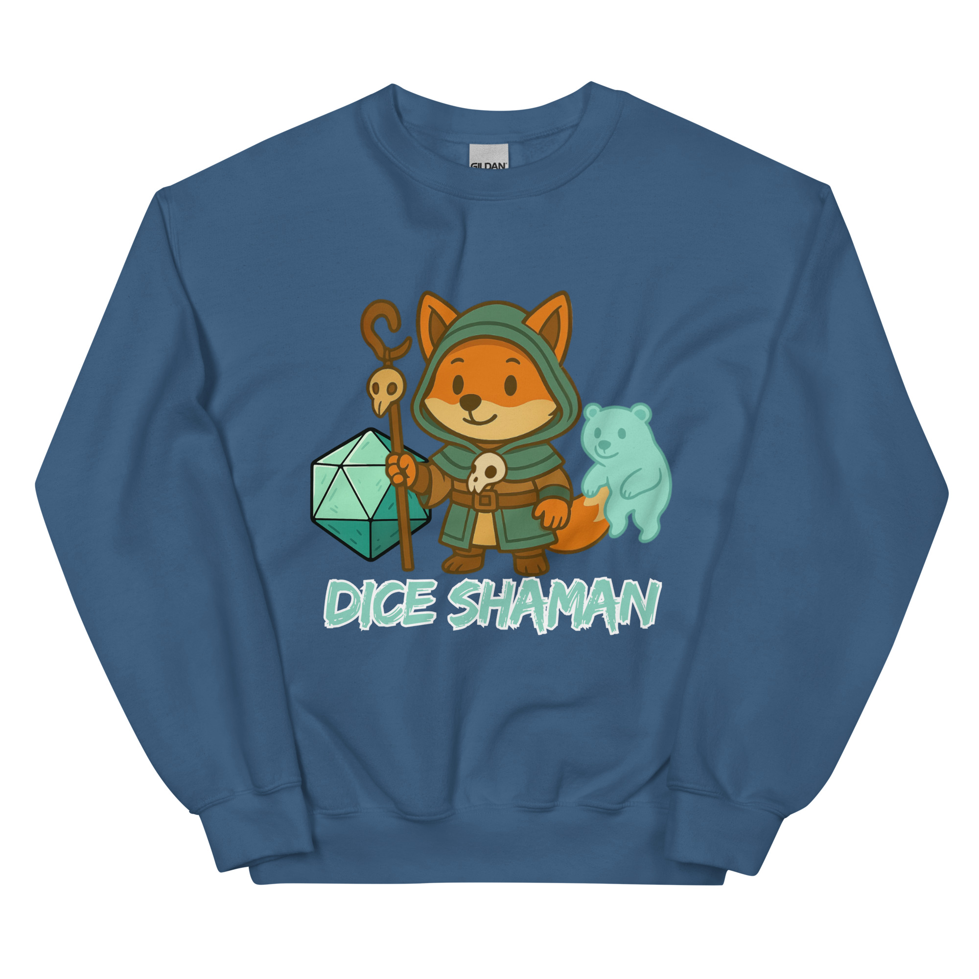 Dice Shaman - DTF-Unisex-Pullover – Bild 13