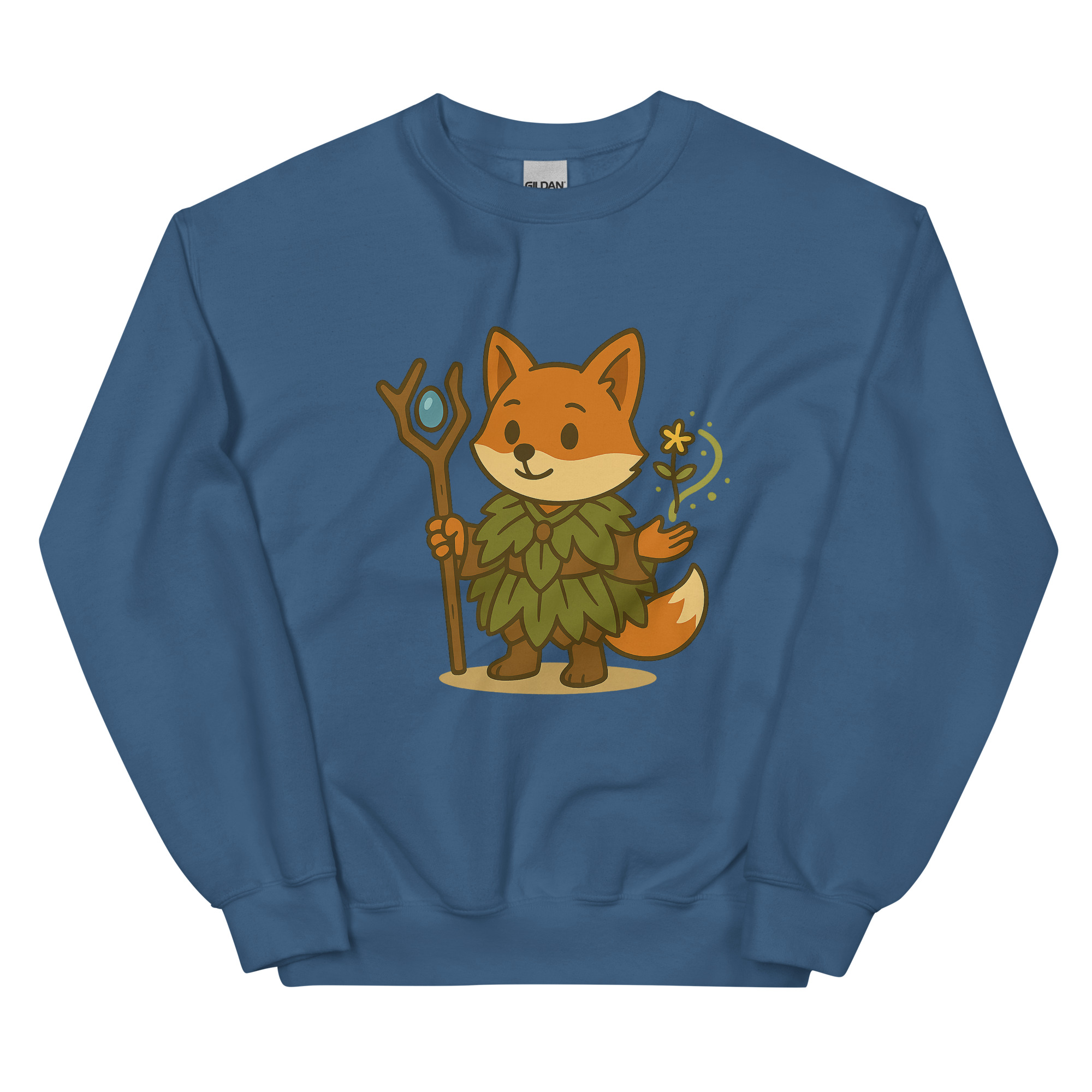 Fox Druid - DTF-Unisex-Pullover – Bild 13