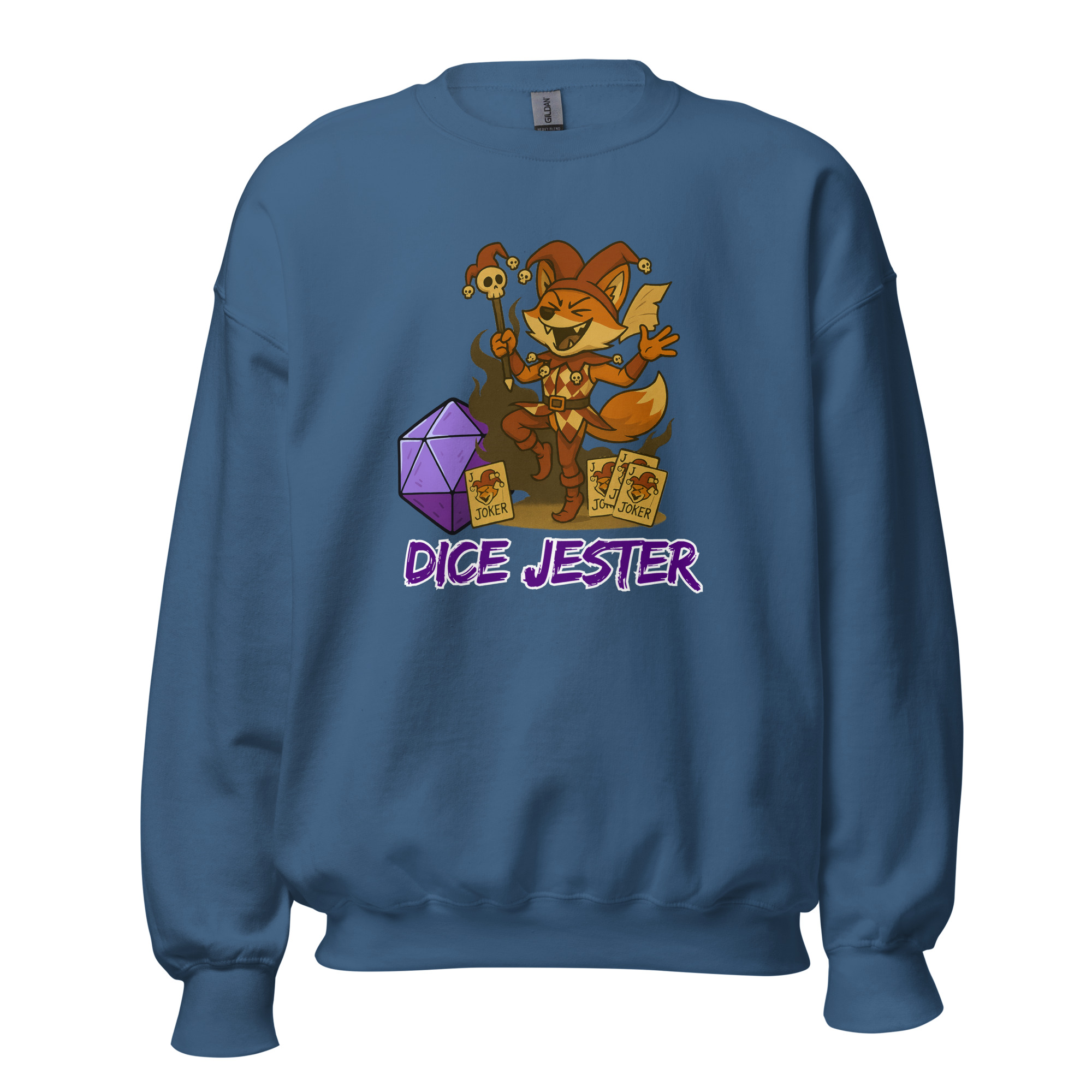 Dice Jester - DTF-Unisex-Pullover – Bild 25