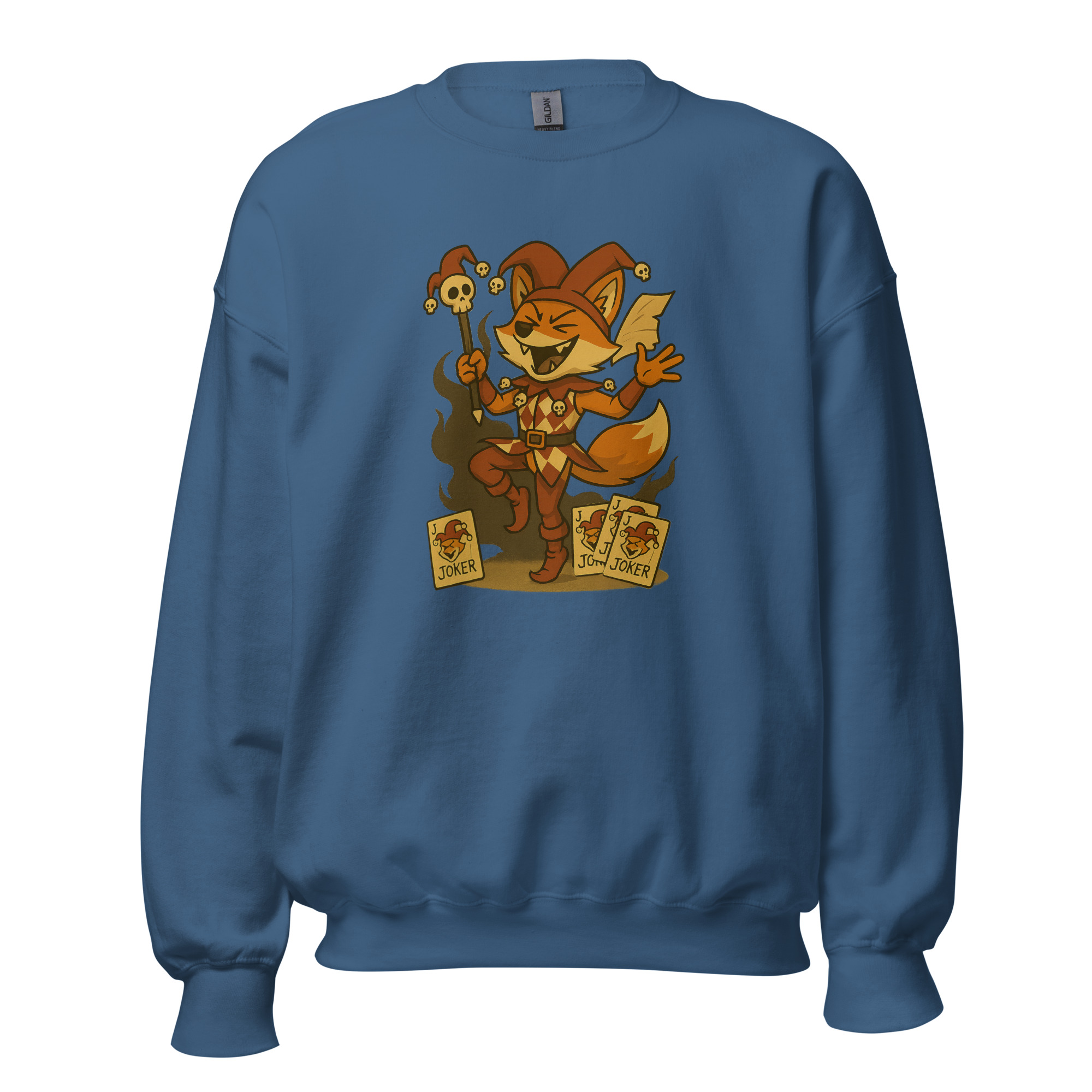 Fox Jester - DTF-Unisex-Pullover – Bild 25