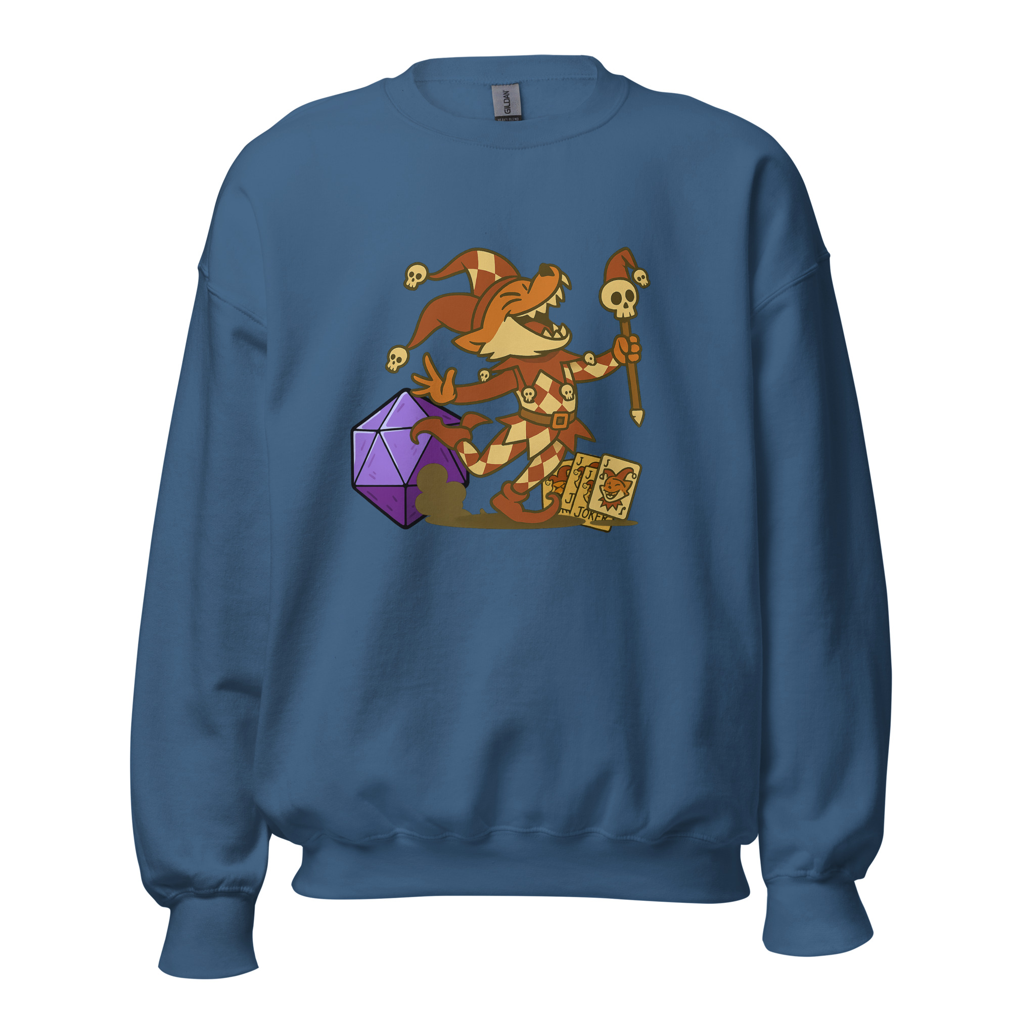 Dicefox Trickser - DTF-Unisex-Pullover – Bild 25