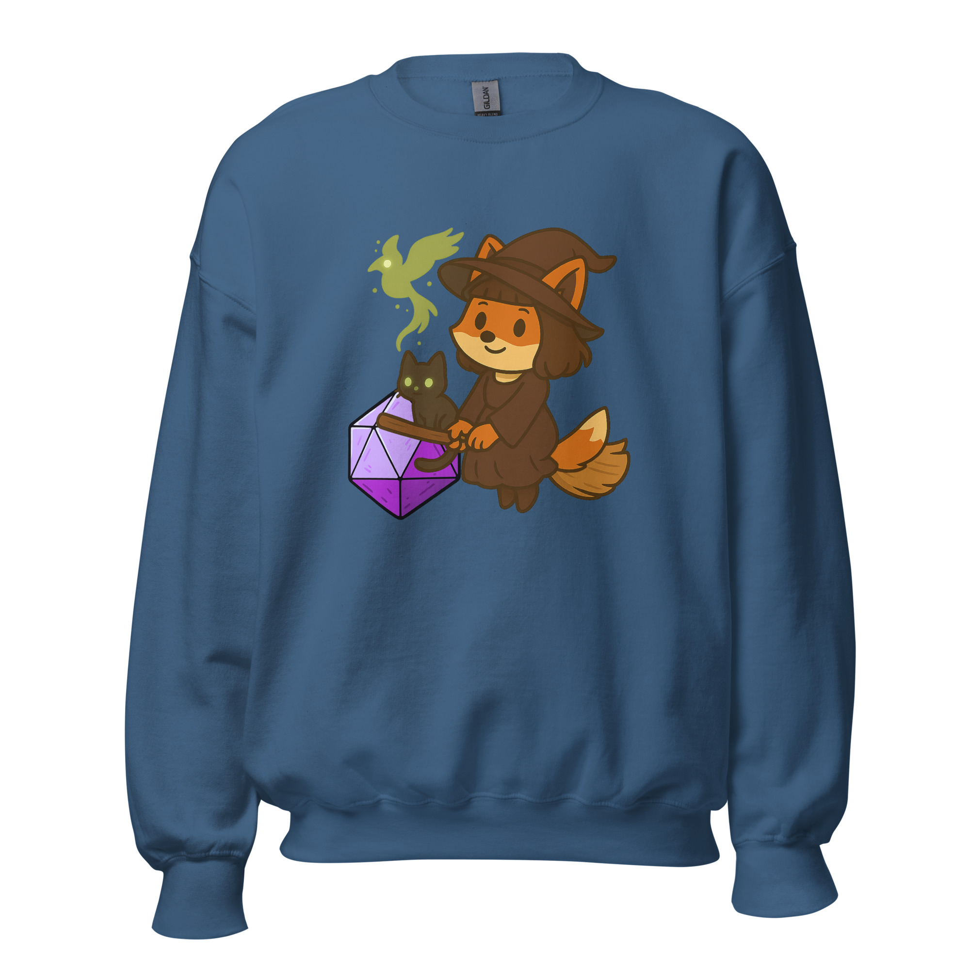 Dicefox Witch - DTF-Unisex-Pullover – Bild 25