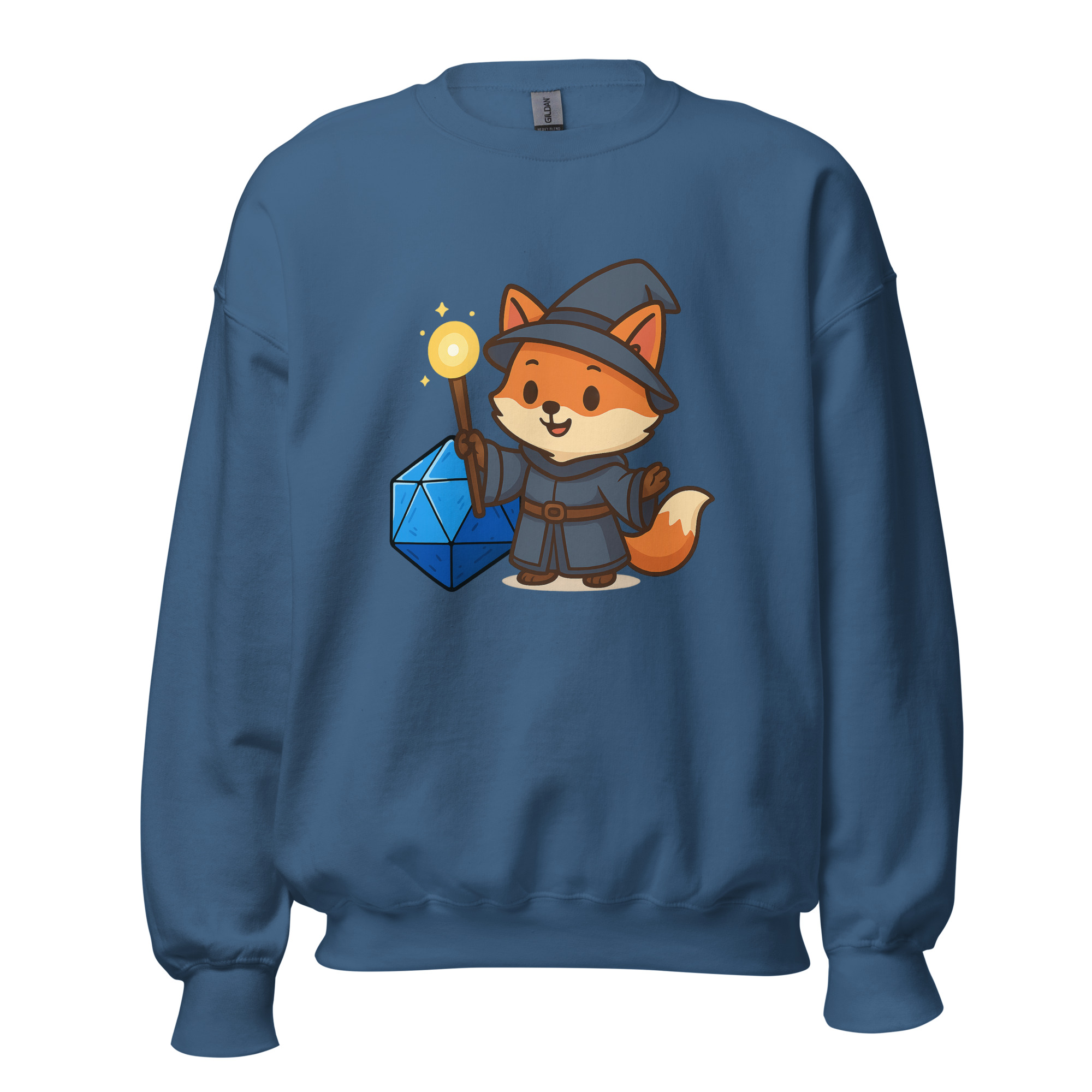 Dicefox Wizard - DTF-Unisex-Pullover – Bild 25