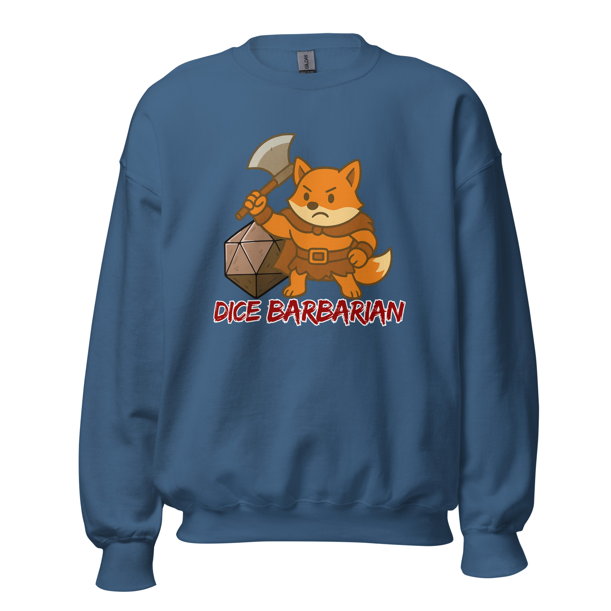 Dice Barbarian - DTF-Unisex-Pullover – Bild 25