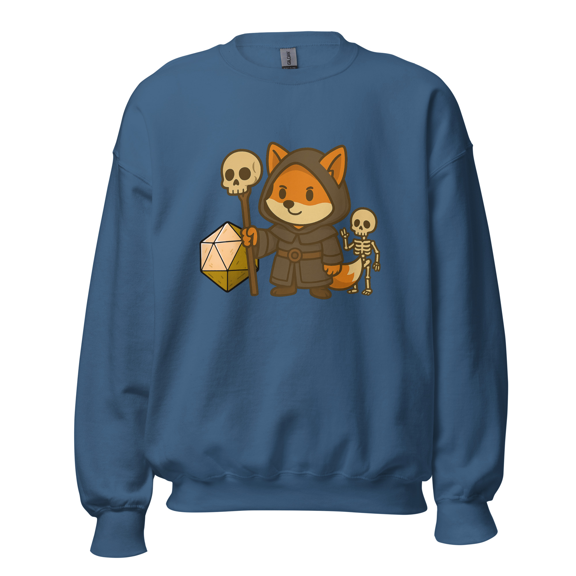 Dicefox Necromancer - DTF-Unisex-Pullover – Bild 25