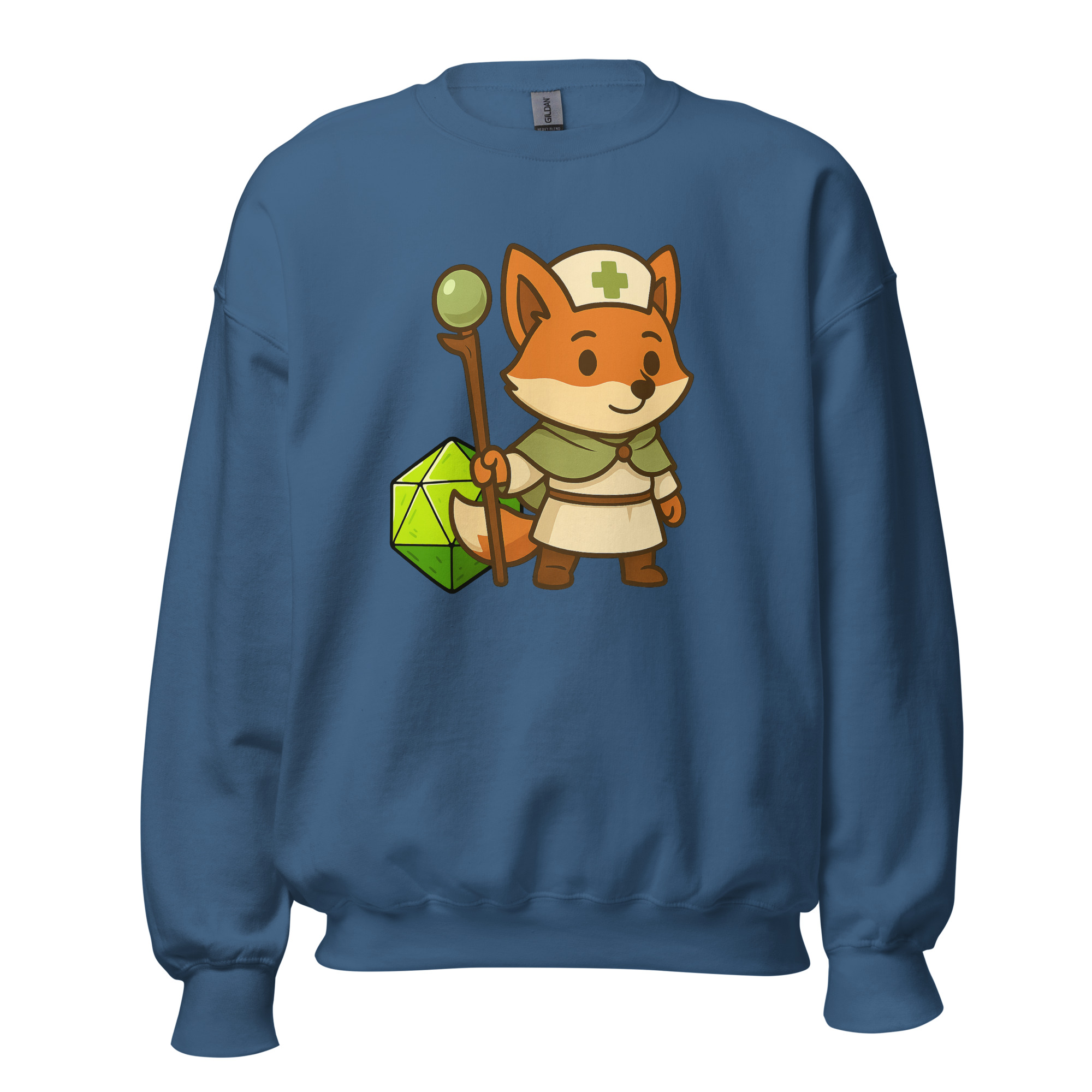 Dicefox Cleric - DTF-Unisex-Pullover – Bild 25