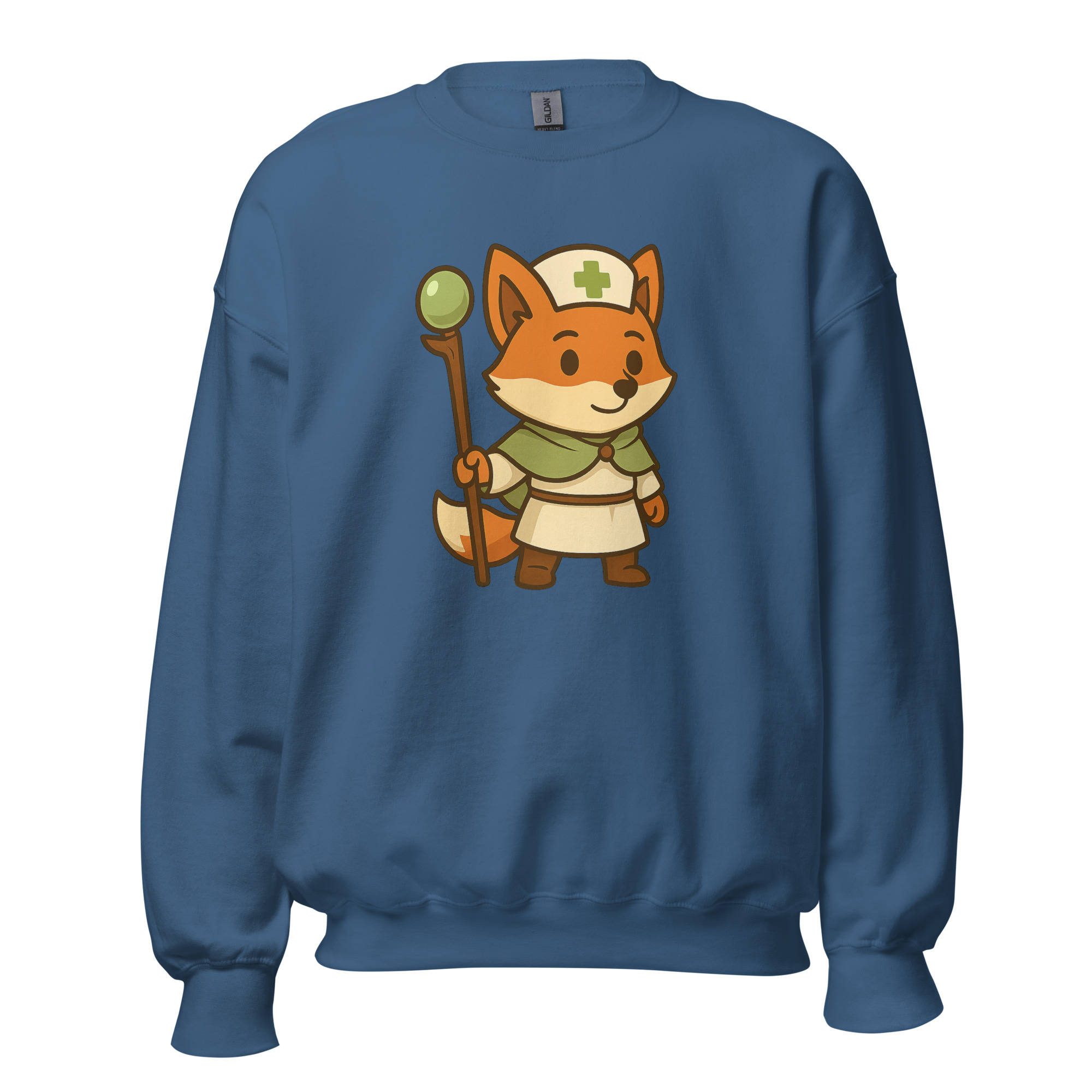 Fox Cleric - DTF-Unisex-Pullover – Bild 25