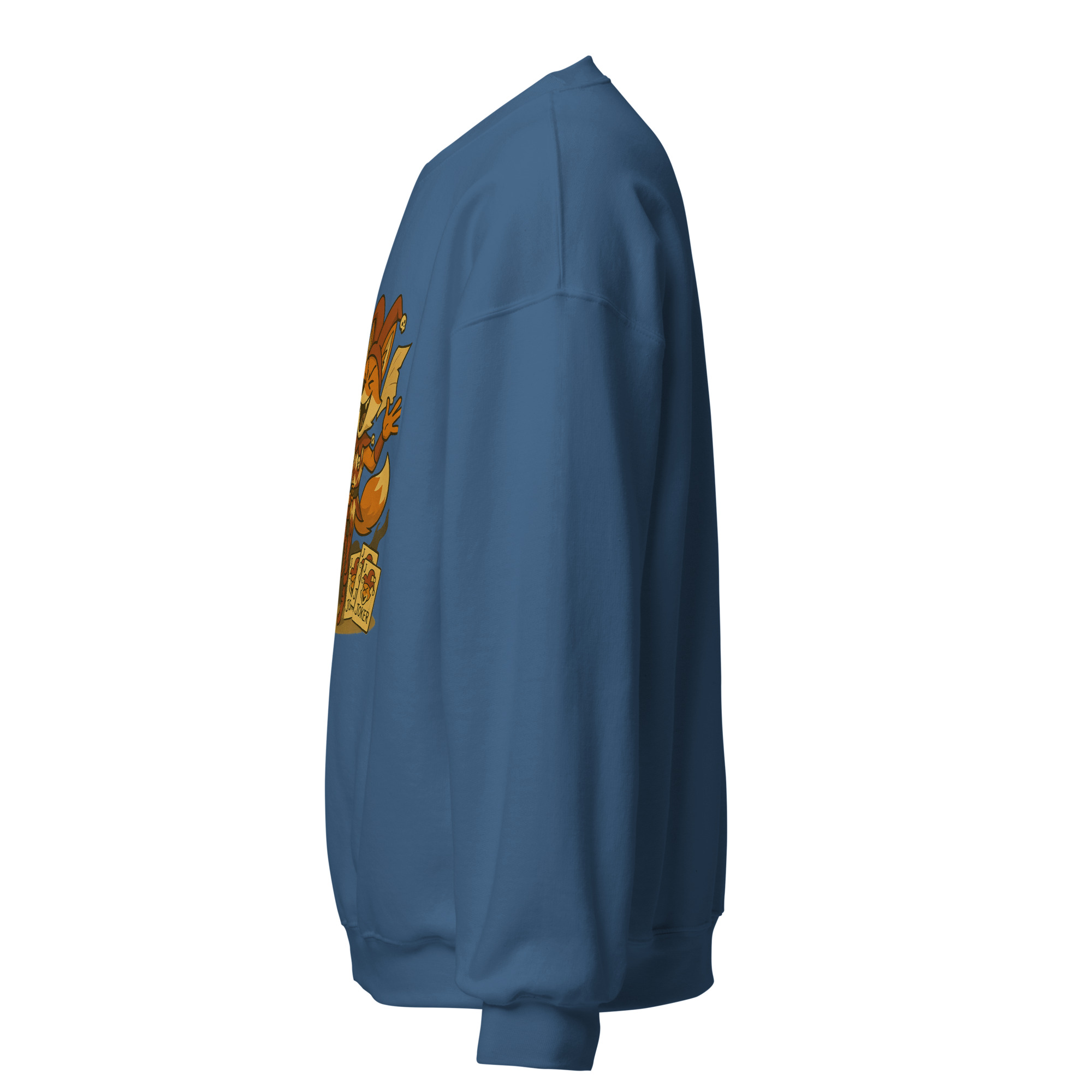Dicefox Jester - DTF-Unisex-Pullover – Bild 27