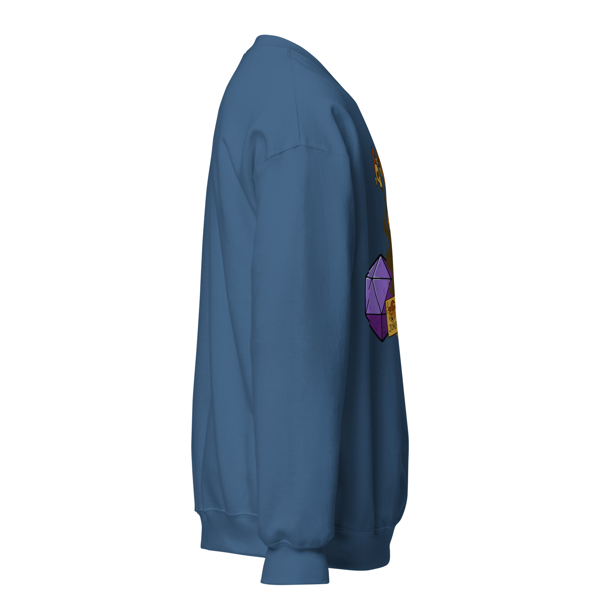 Dicefox Jester - DTF-Unisex-Pullover – Bild 28