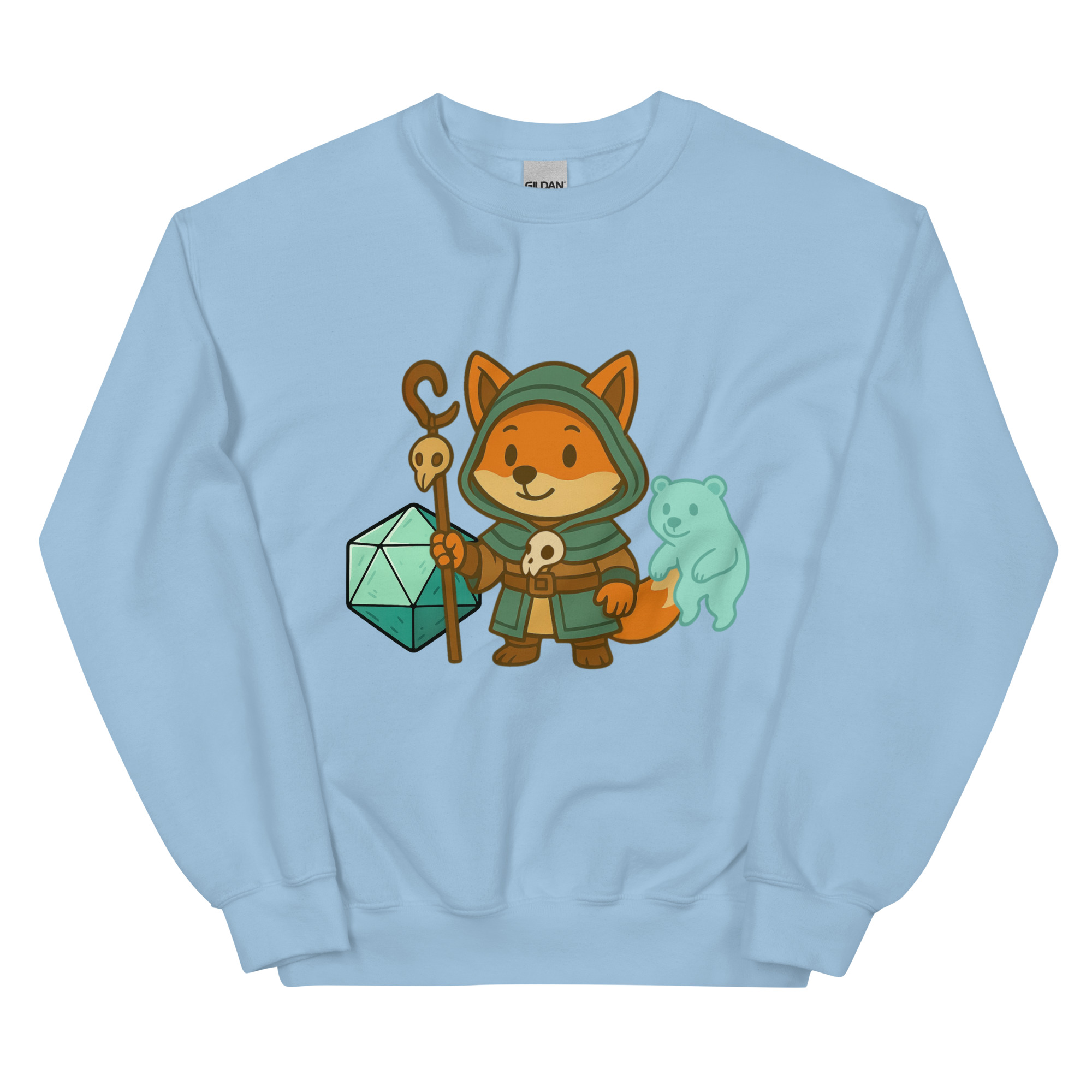 Dicefox Shaman - DTF-Unisex-Pullover – Bild 21
