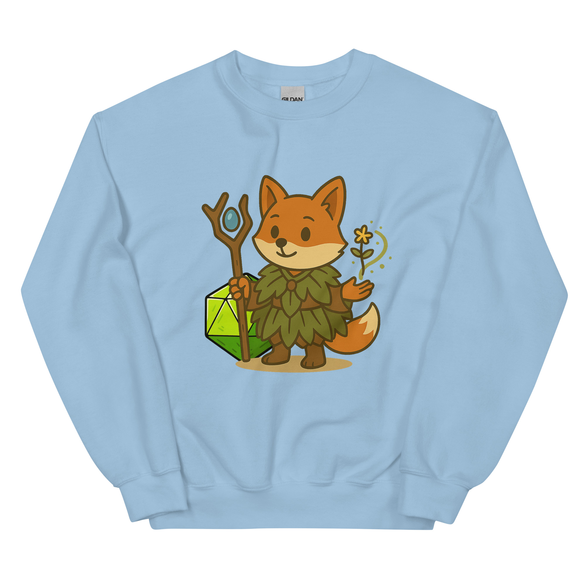 Dicefox Druid - DTF-Unisex-Pullover – Bild 21