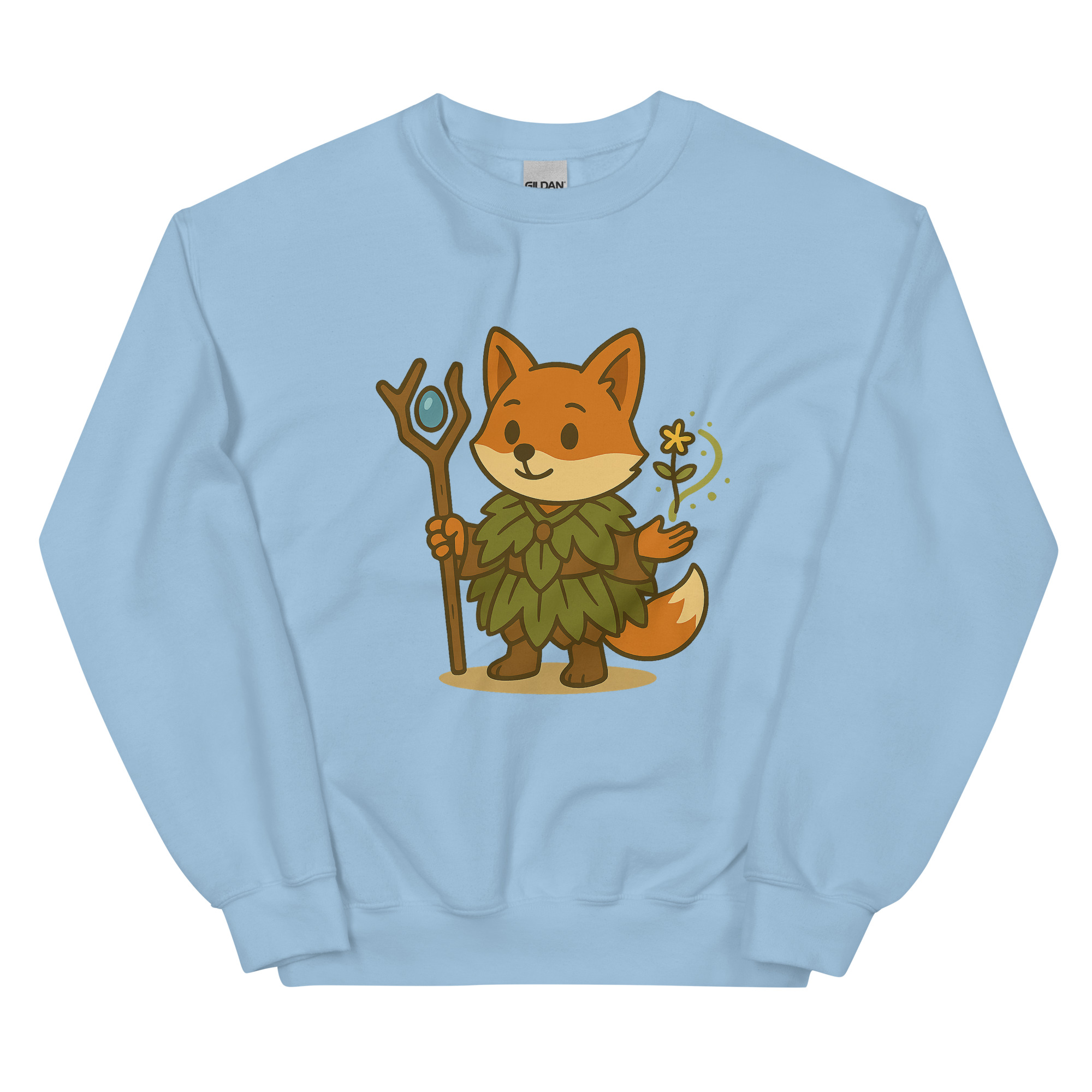 Fox Druid - DTF-Unisex-Pullover – Bild 21