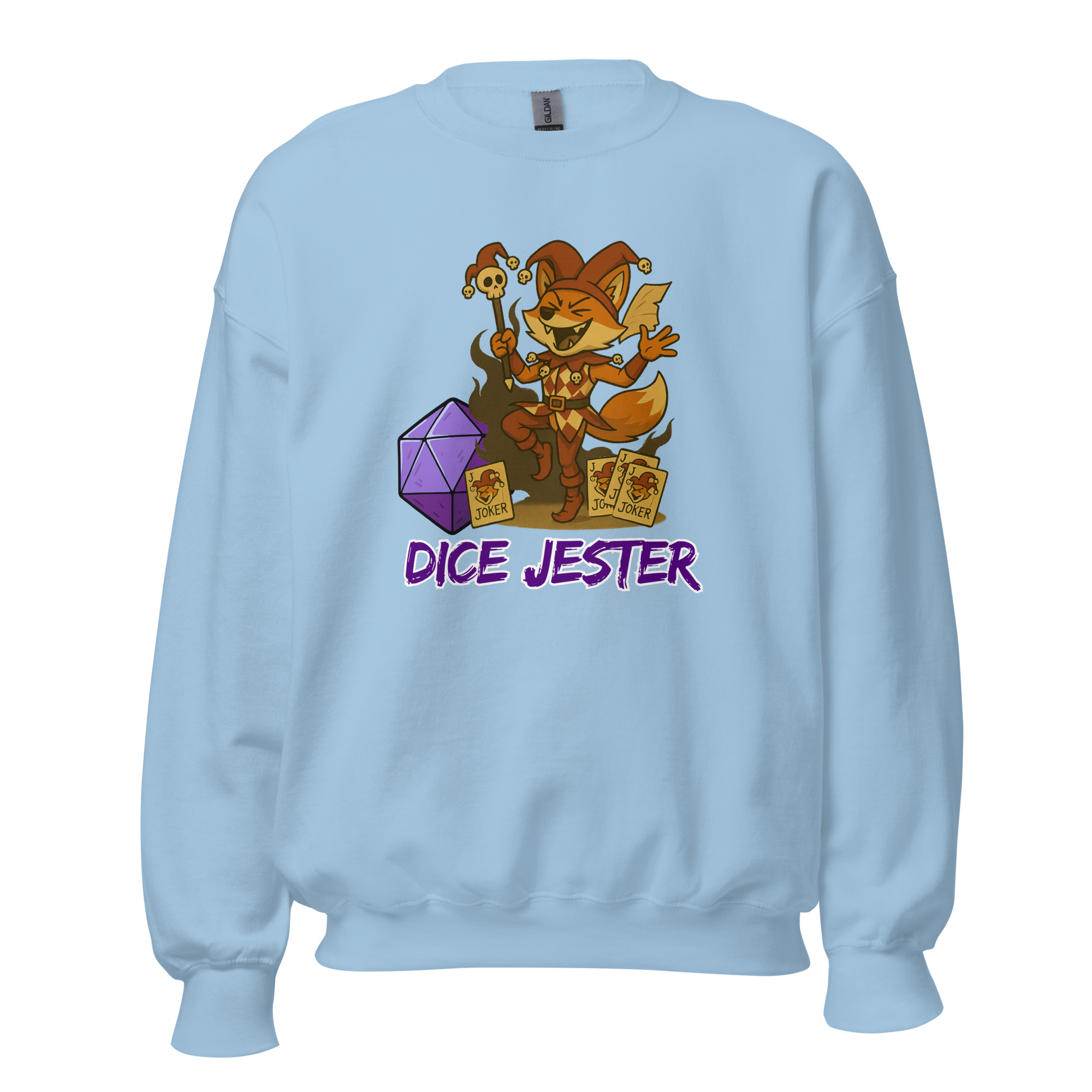 Dice Jester - DTF-Unisex-Pullover – Bild 41