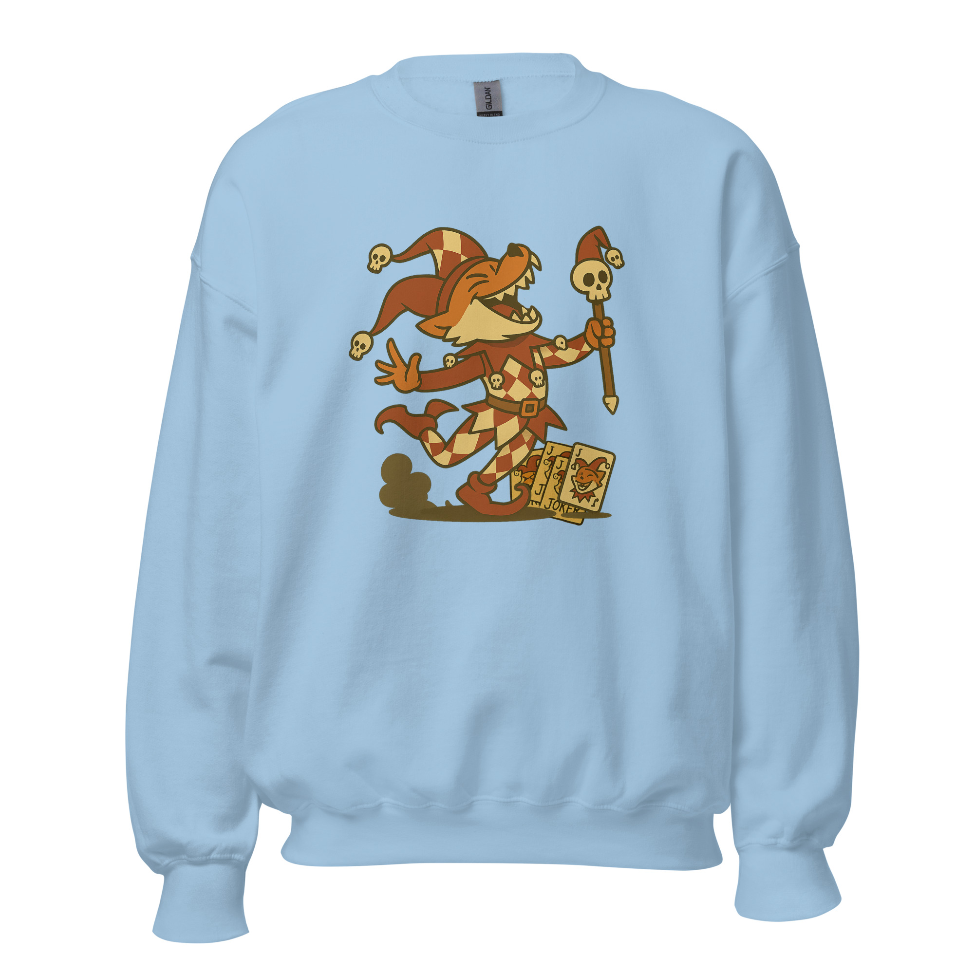 Fox Trickser - DTF-Unisex-Pullover – Bild 41