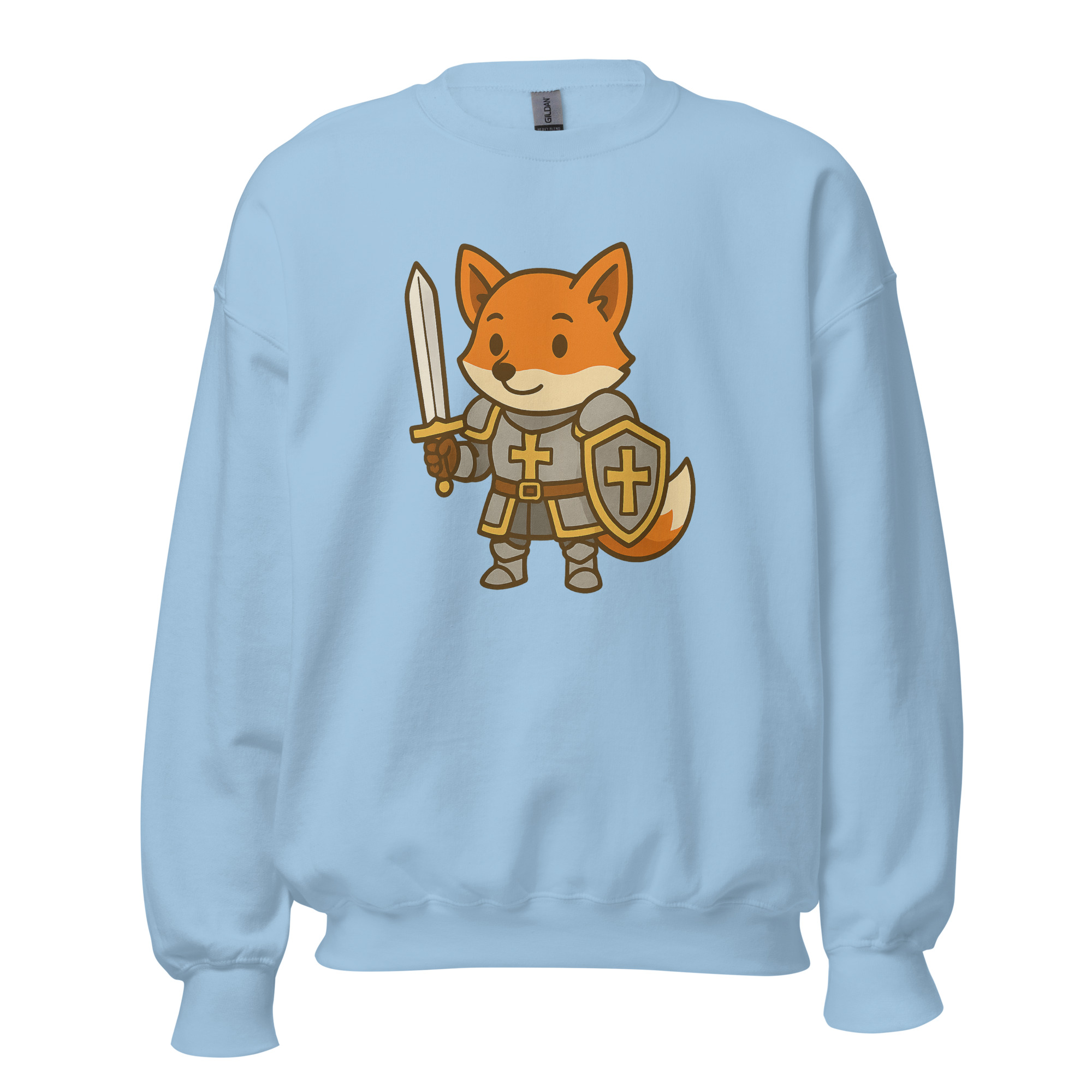 Fox Paladin - DTF-Unisex-Pullover – Bild 41