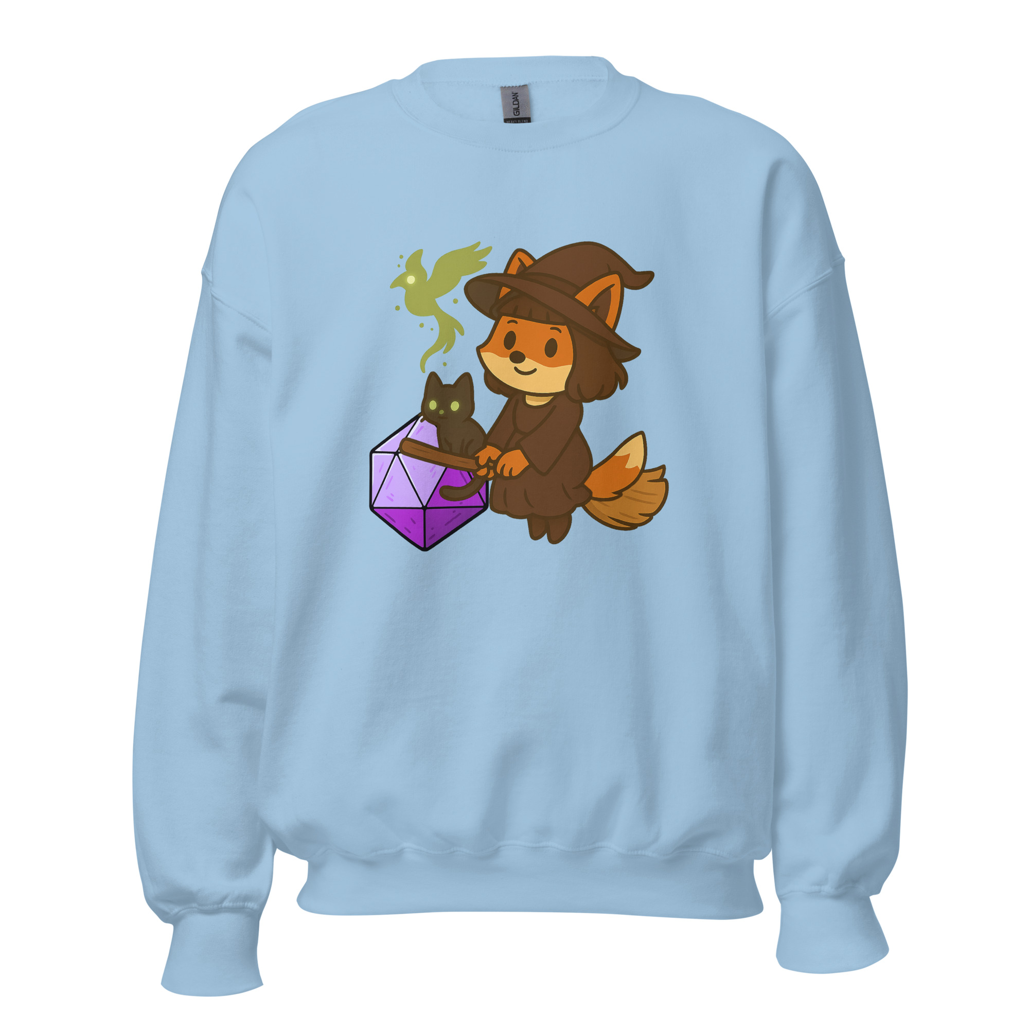 Dicefox Witch - DTF-Unisex-Pullover – Bild 41