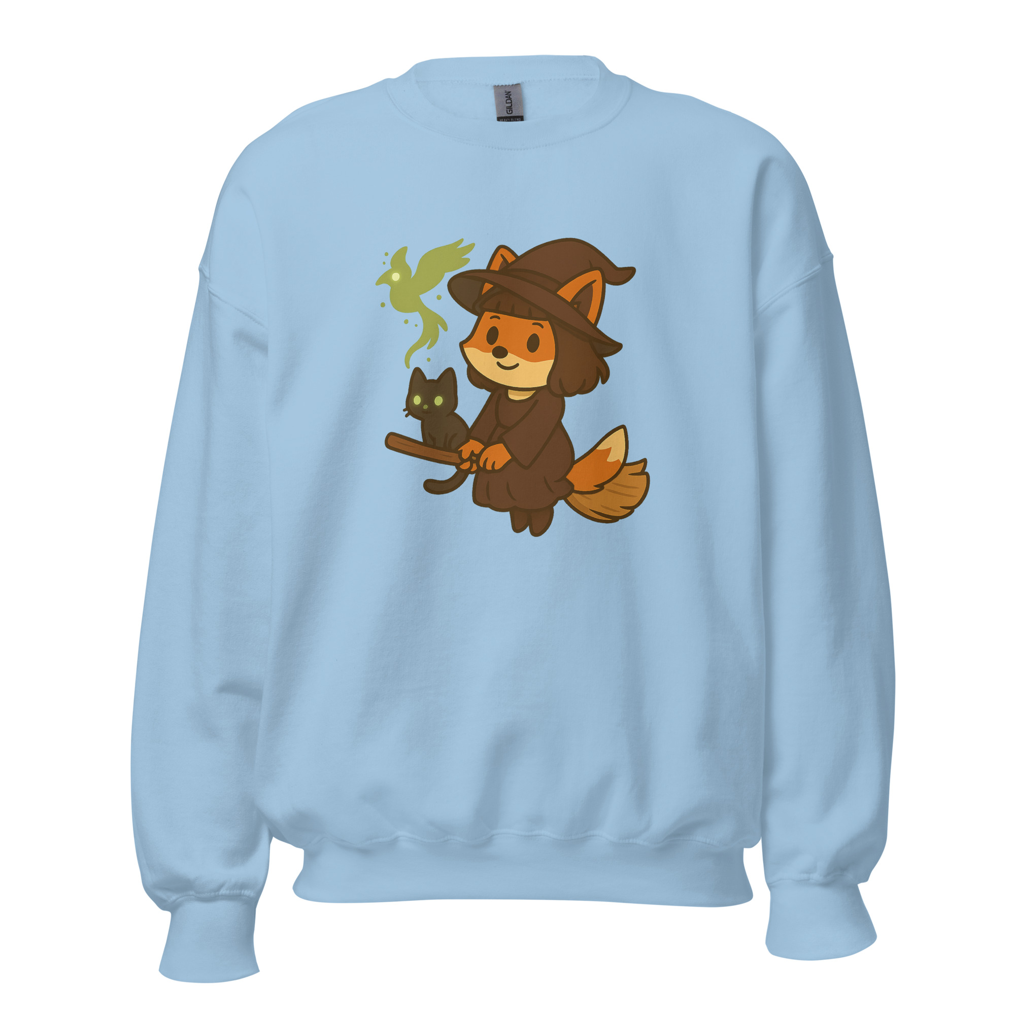 Fox Witch - DTF-Unisex-Pullover – Bild 41