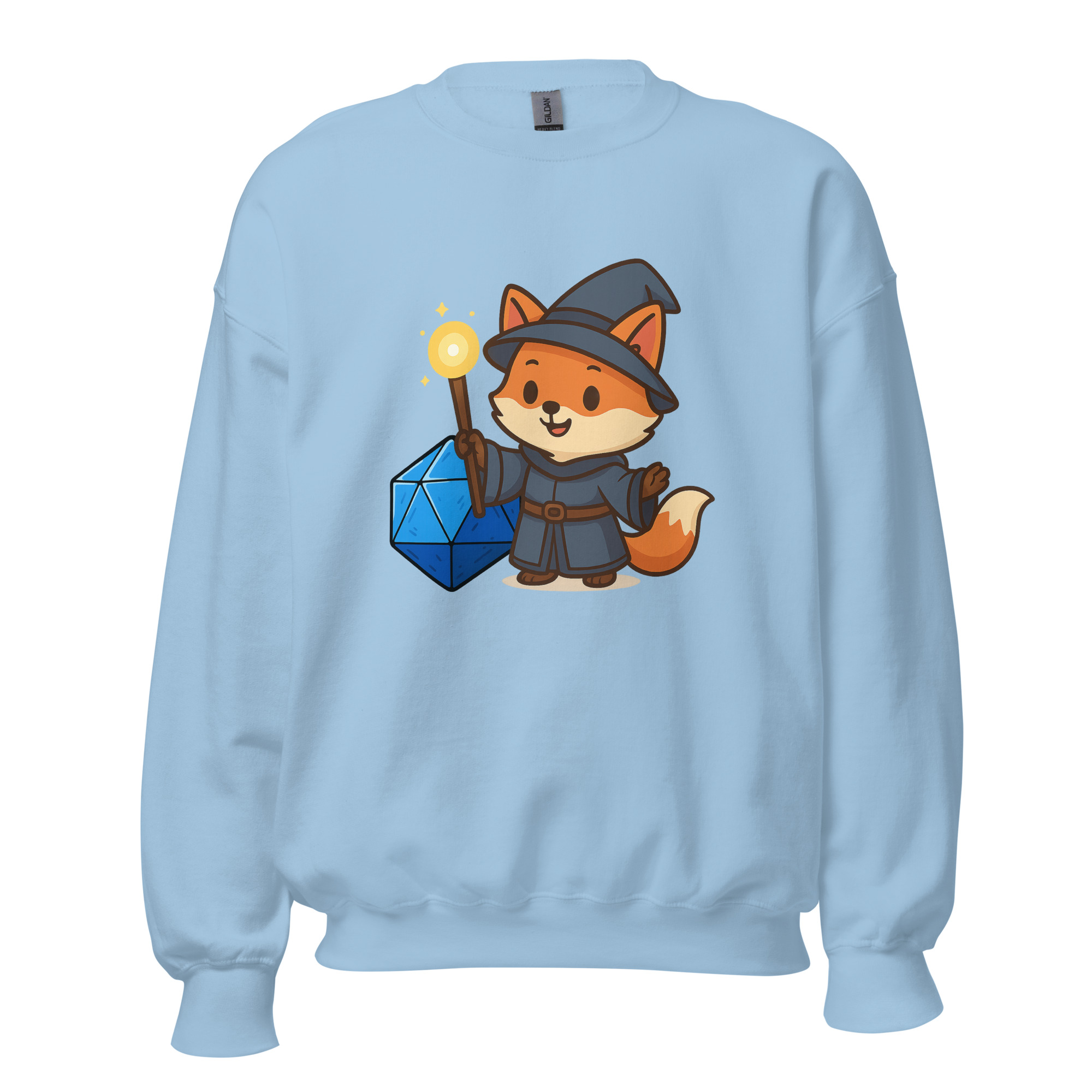 Dicefox Wizard - DTF-Unisex-Pullover – Bild 41