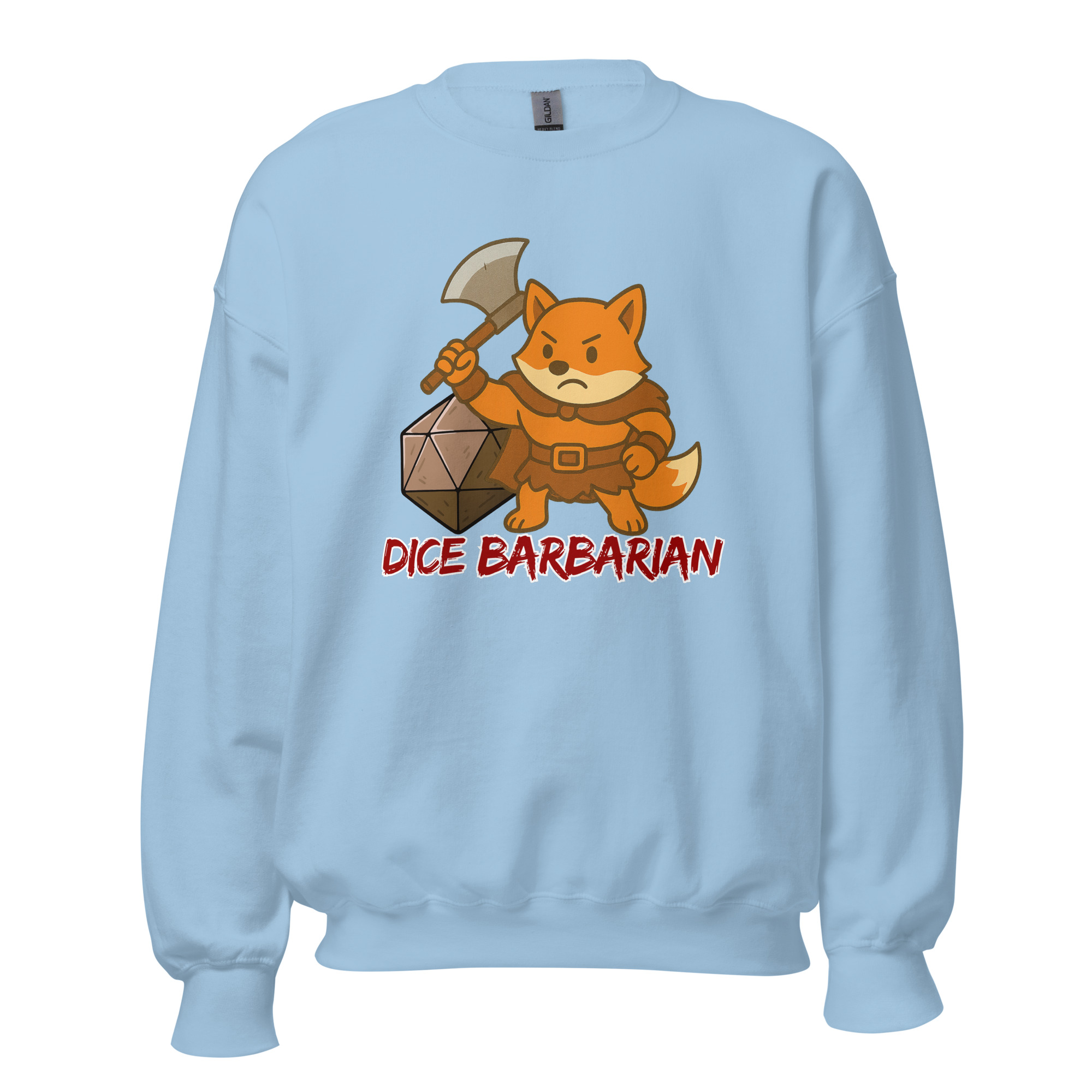 Dice Barbarian - DTF-Unisex-Pullover – Bild 41