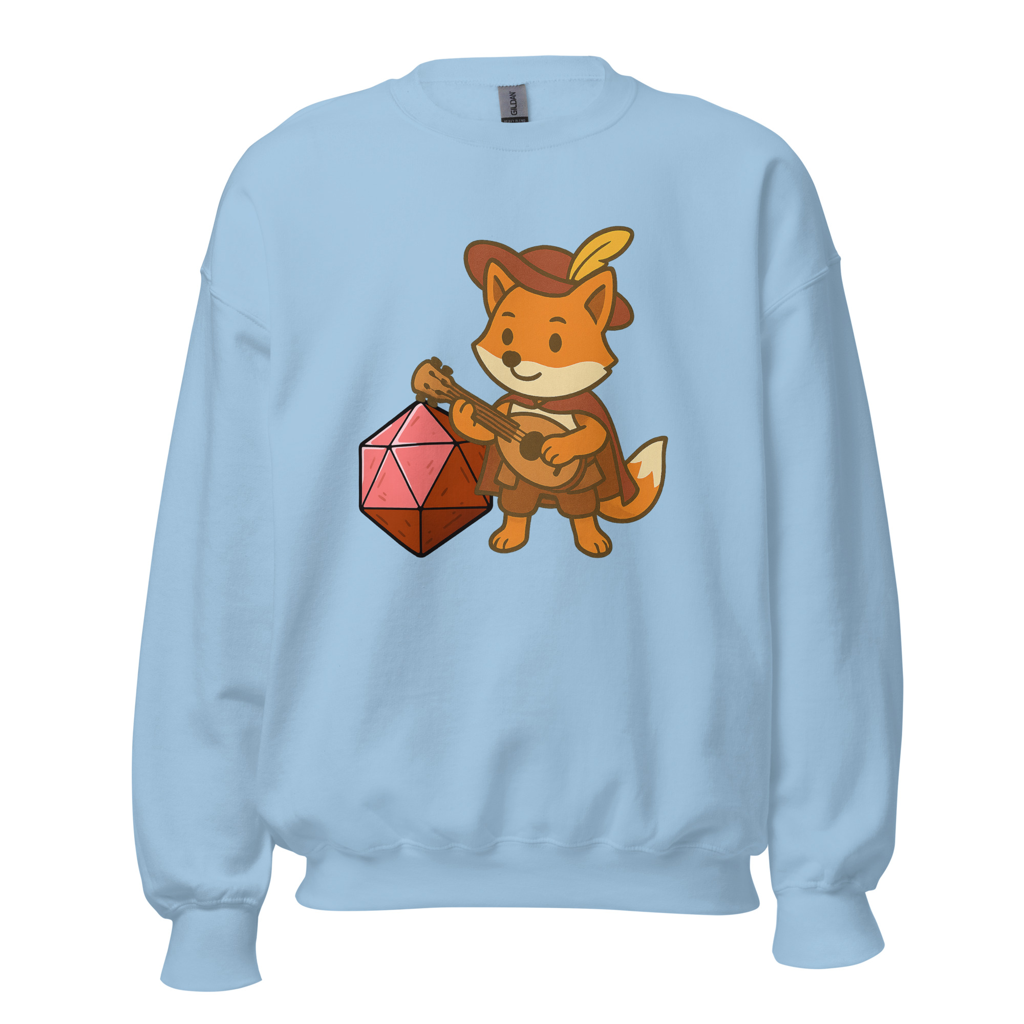 Dicefox Bard - DTF-Unisex-Pullover – Bild 41