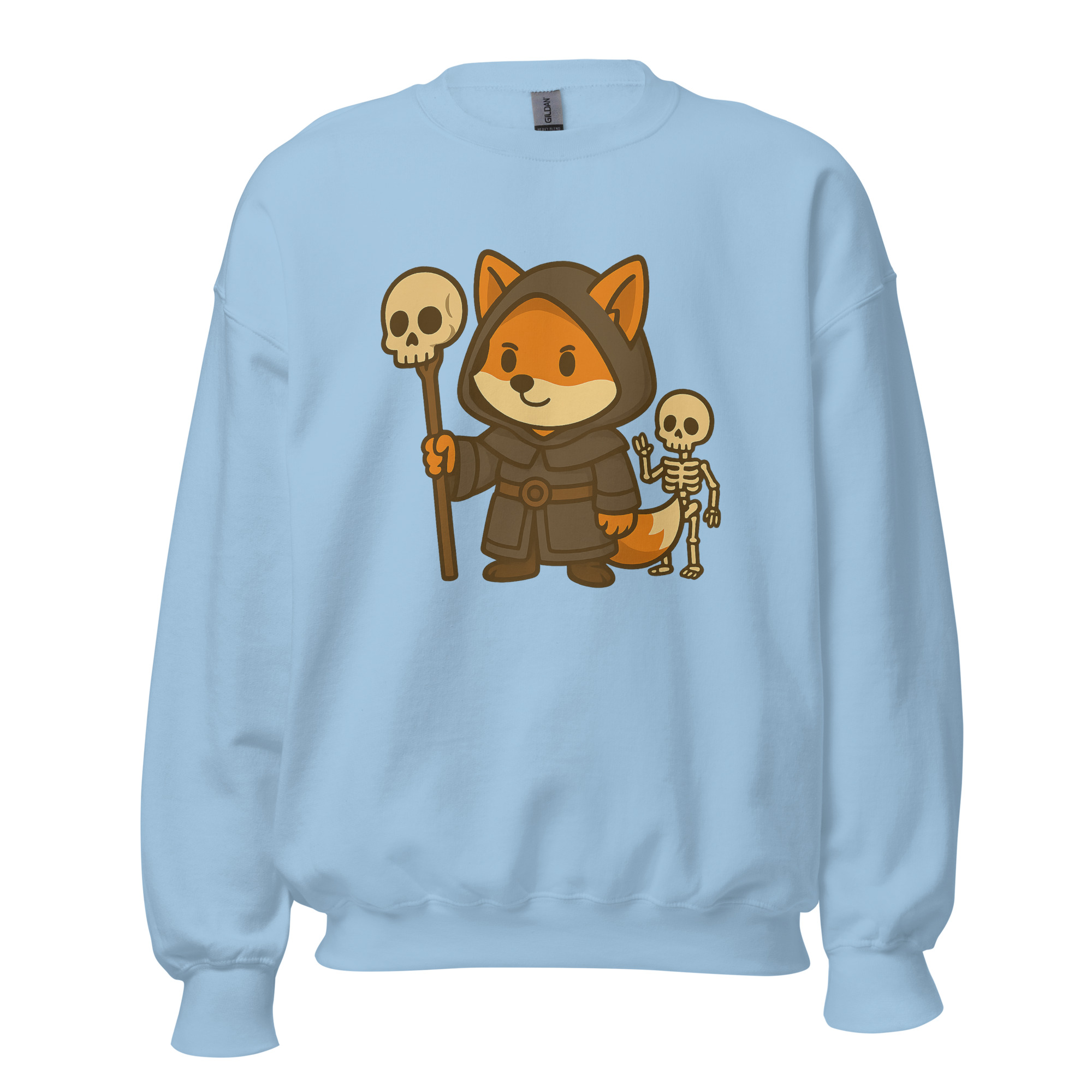 Fox Necromancer - DTF-Unisex-Pullover – Bild 41