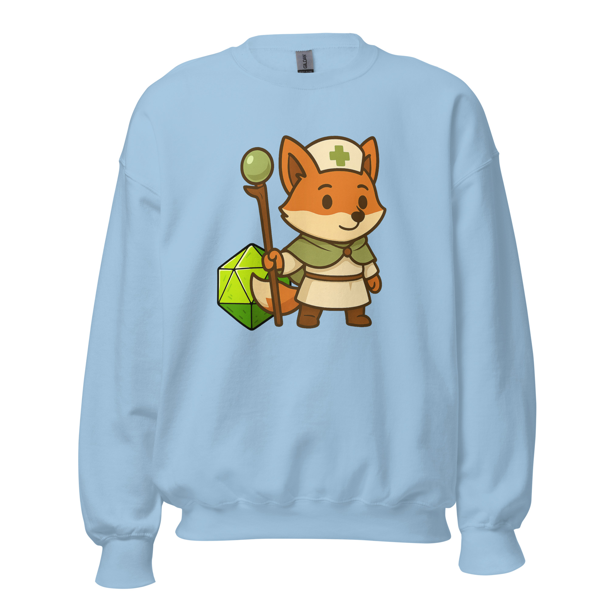 Dicefox Cleric - DTF-Unisex-Pullover – Bild 41