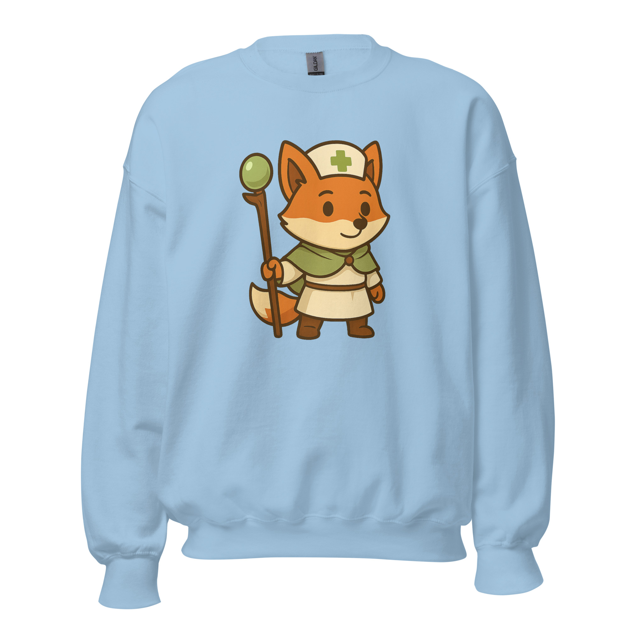 Fox Cleric - DTF-Unisex-Pullover – Bild 41
