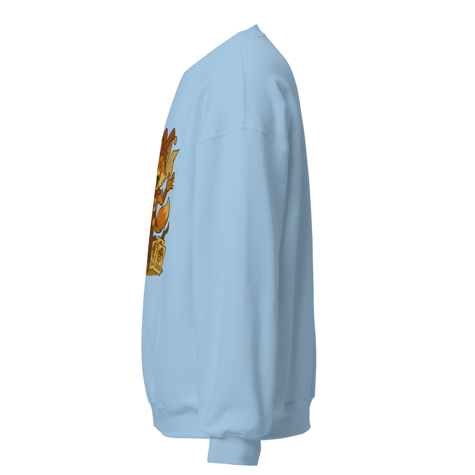Dicefox Jester - DTF-Unisex-Pullover – Bild 43