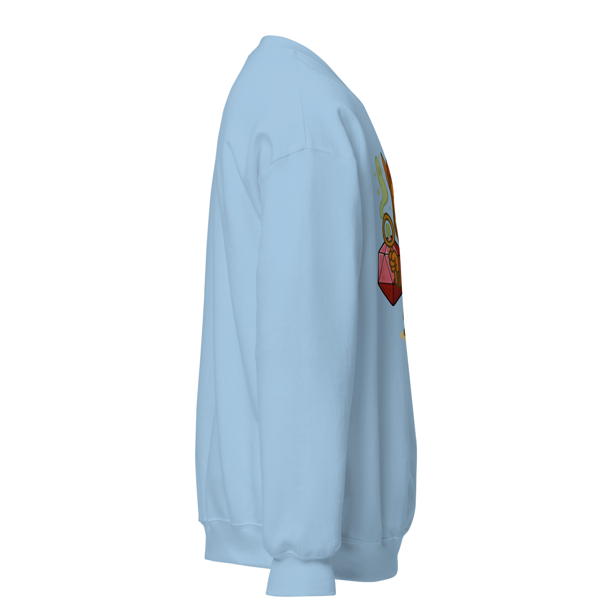Dicefox Sorcerer - DTF-Unisex-Pullover – Bild 44