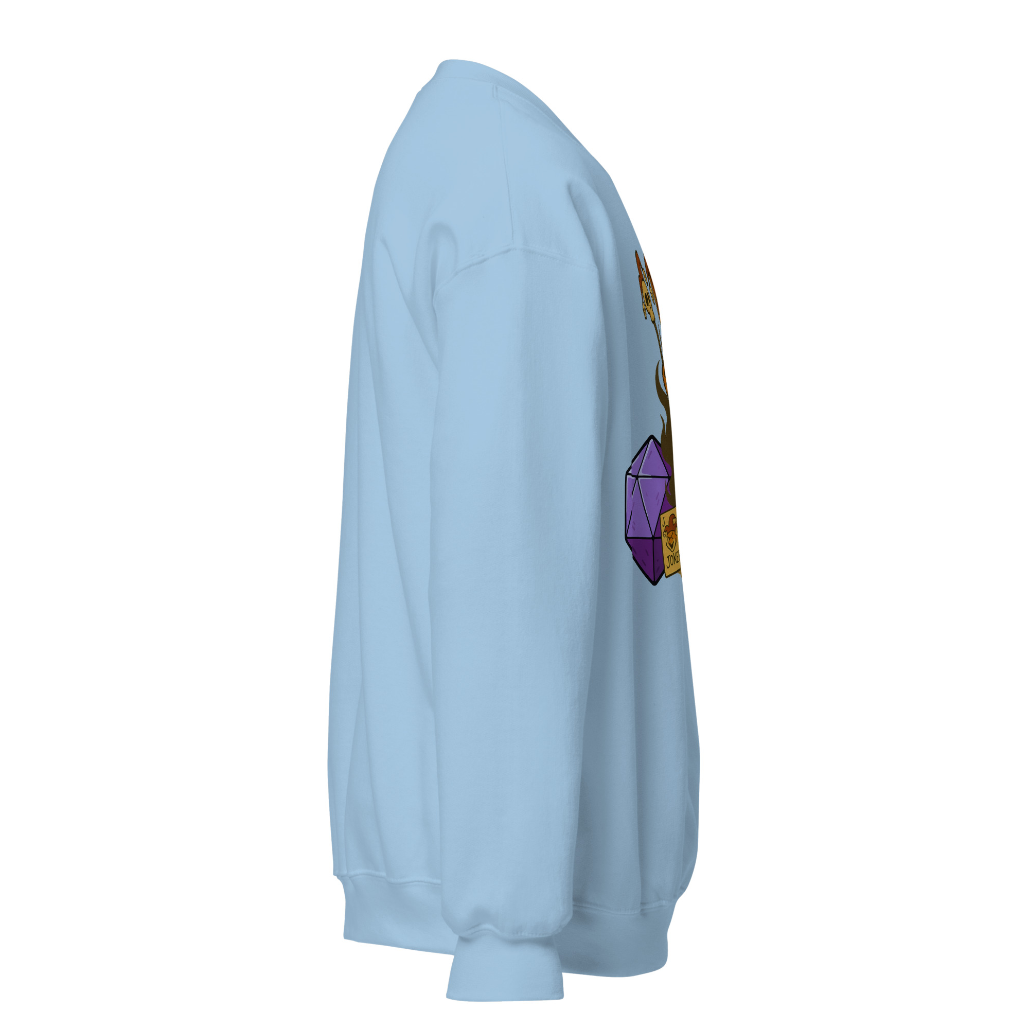 Dicefox Jester - DTF-Unisex-Pullover – Bild 44