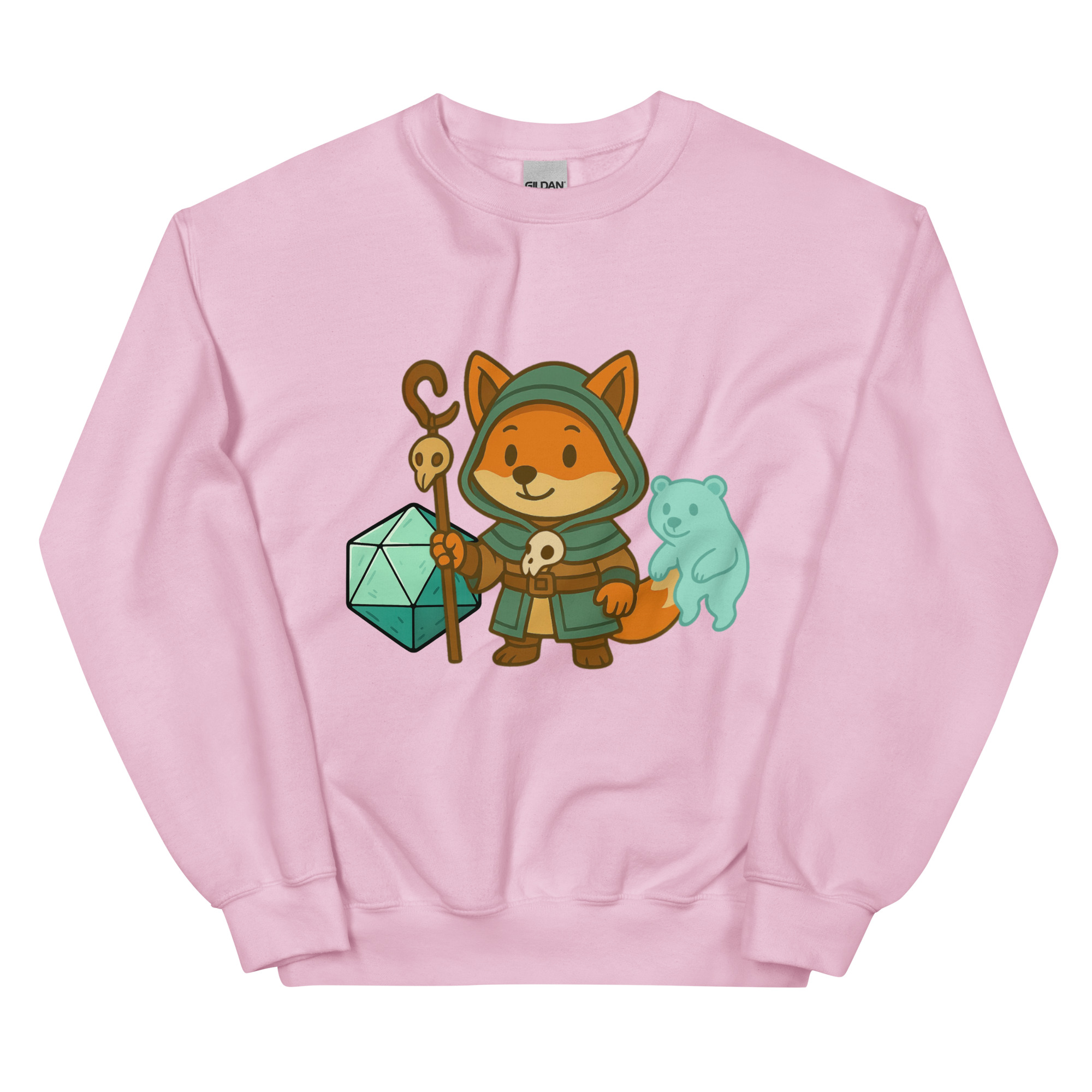 Dicefox Shaman - DTF-Unisex-Pullover – Bild 25