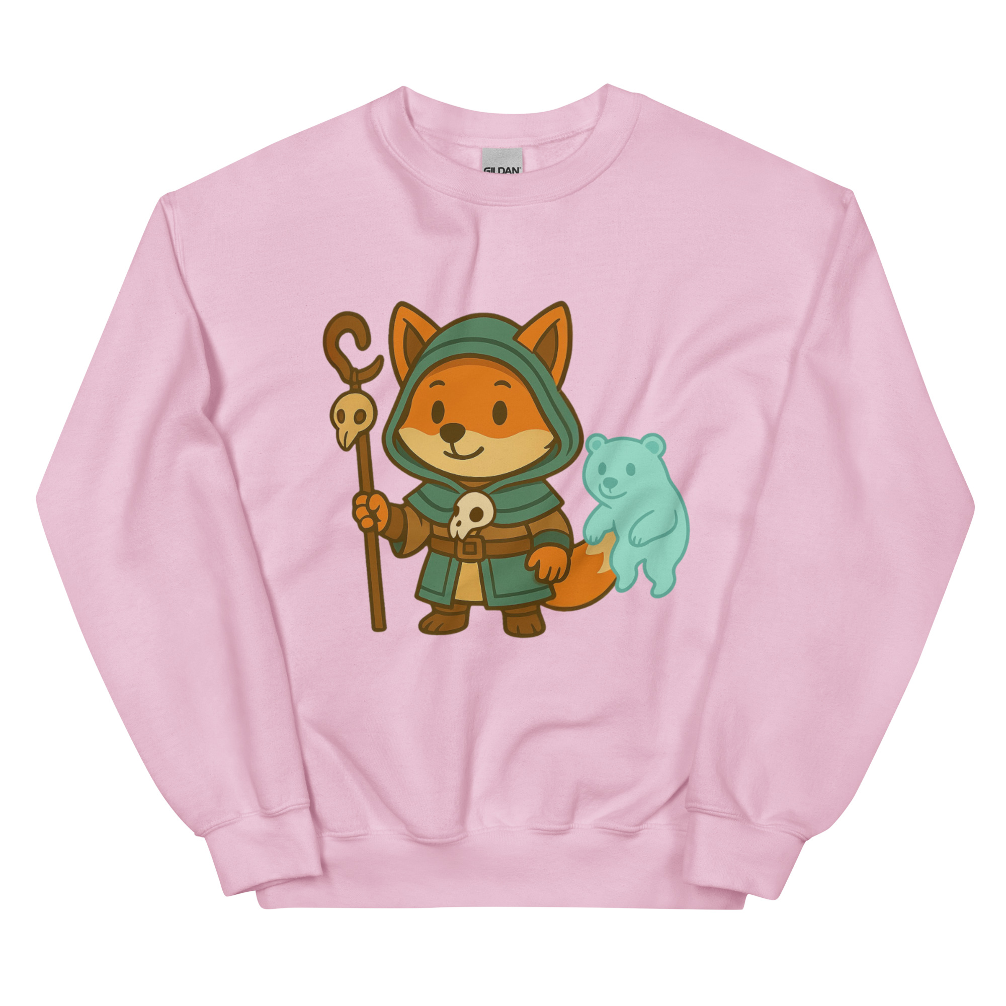 Fox Shaman - DTF-Unisex-Pullover – Bild 25