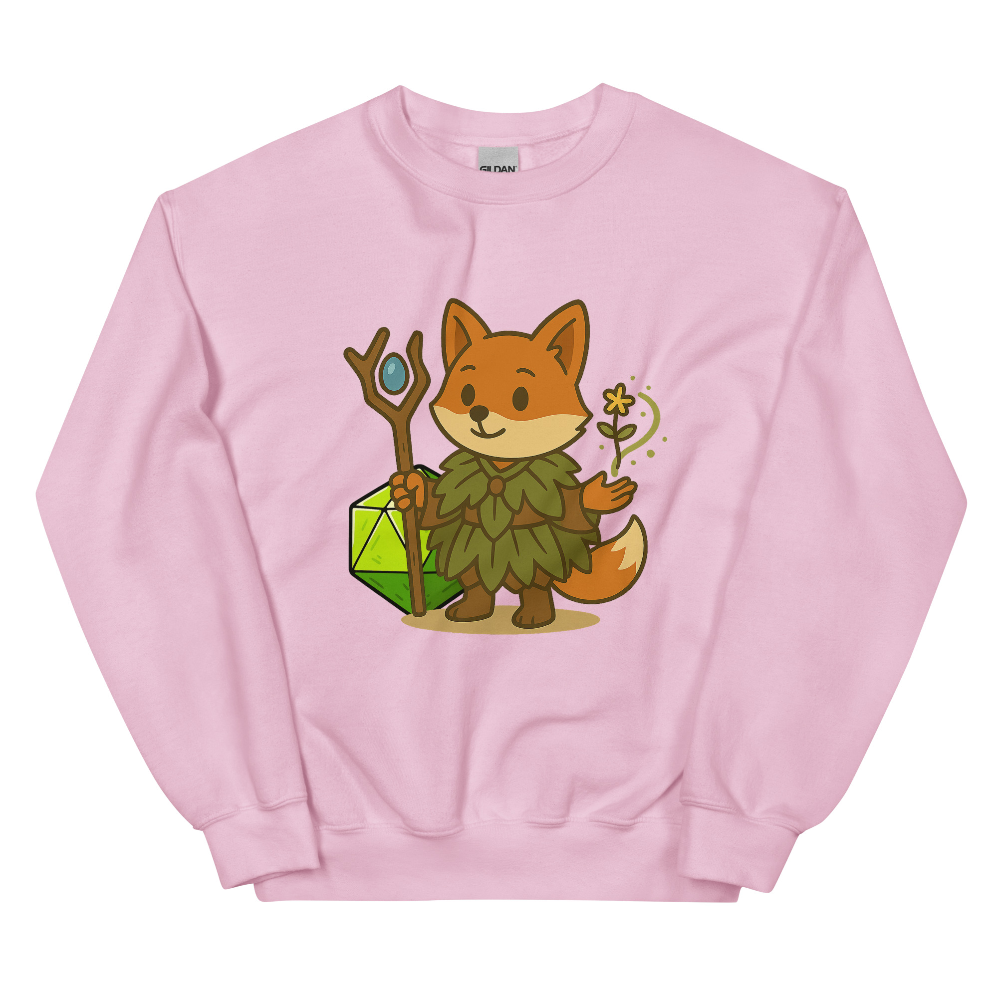 Dicefox Druid - DTF-Unisex-Pullover – Bild 25