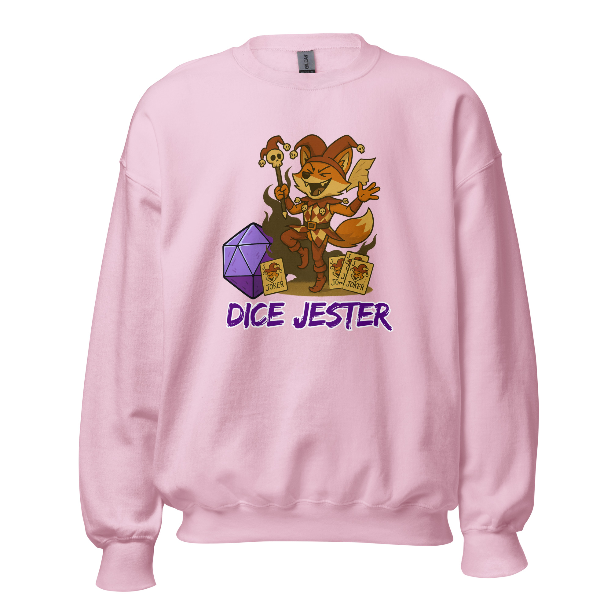 Dice Jester - DTF-Unisex-Pullover – Bild 49