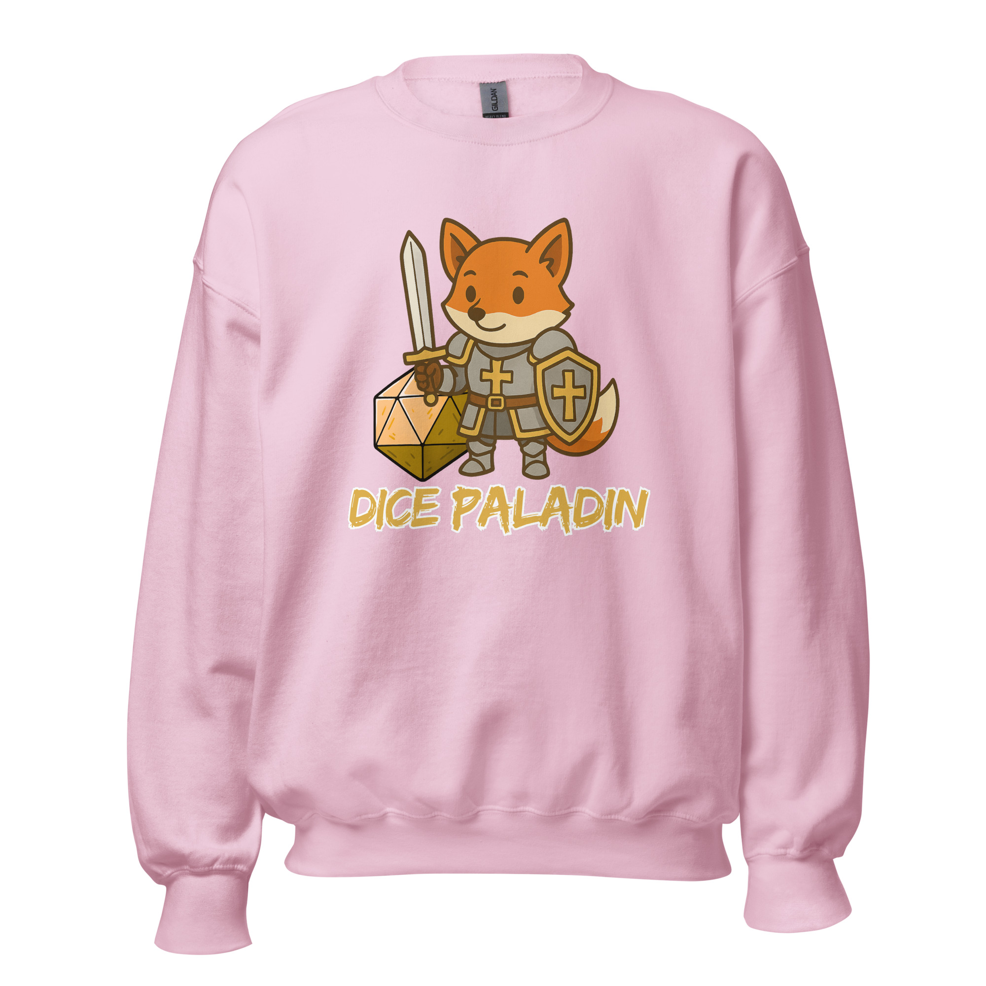 Dice Paladin - DTF-Unisex-Pullover – Bild 49